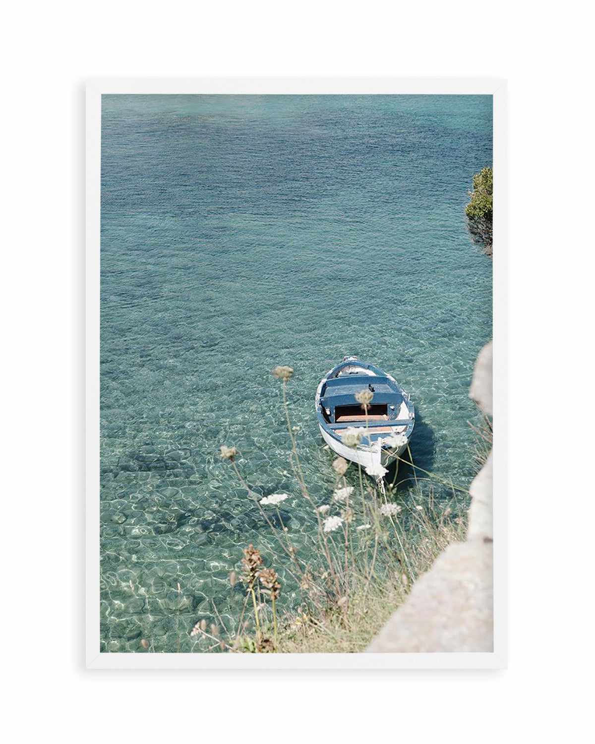 Capri Boat by Renee Rae Art Print