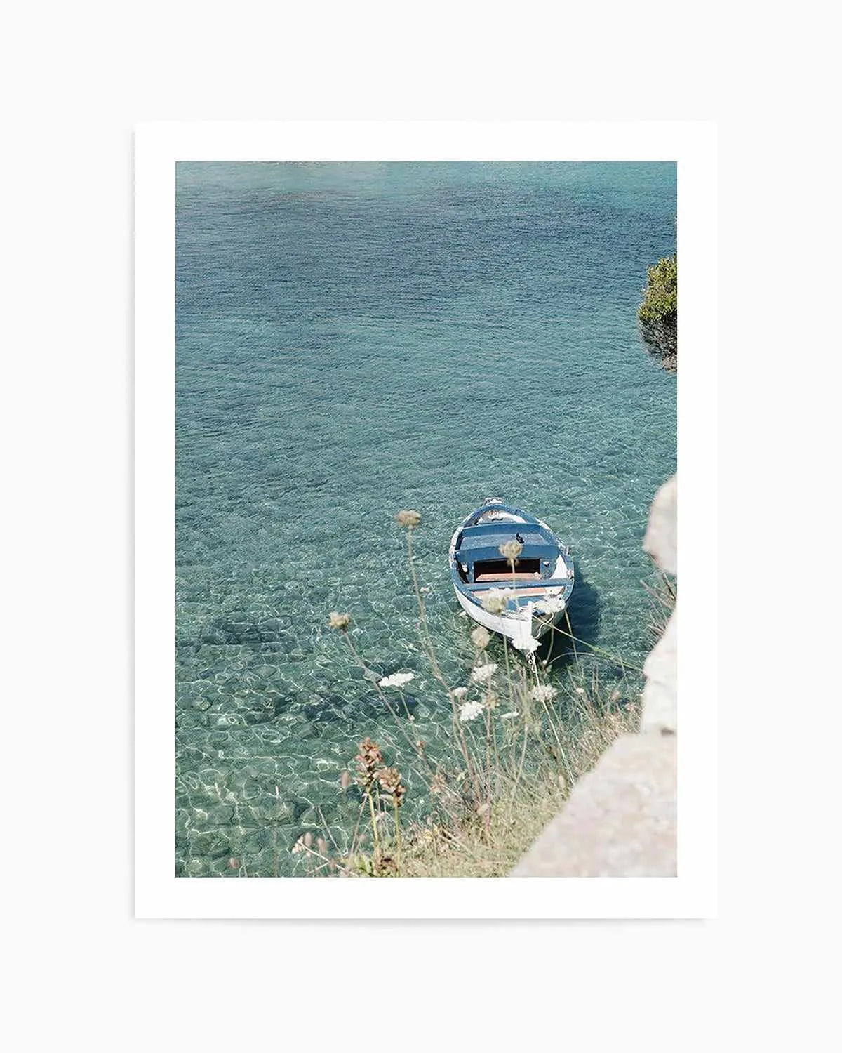 Capri Boat by Renee Rae Art Print from Olive et Oriel where you can shop wallpaper and artworks online