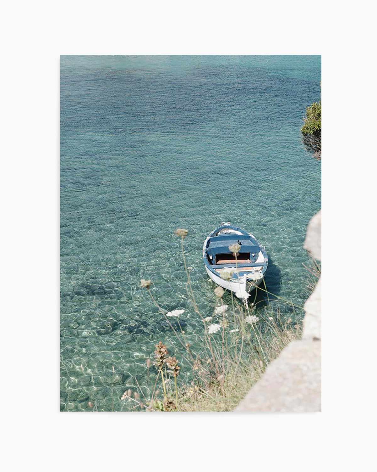 Capri Boat by Renee Rae Art Print