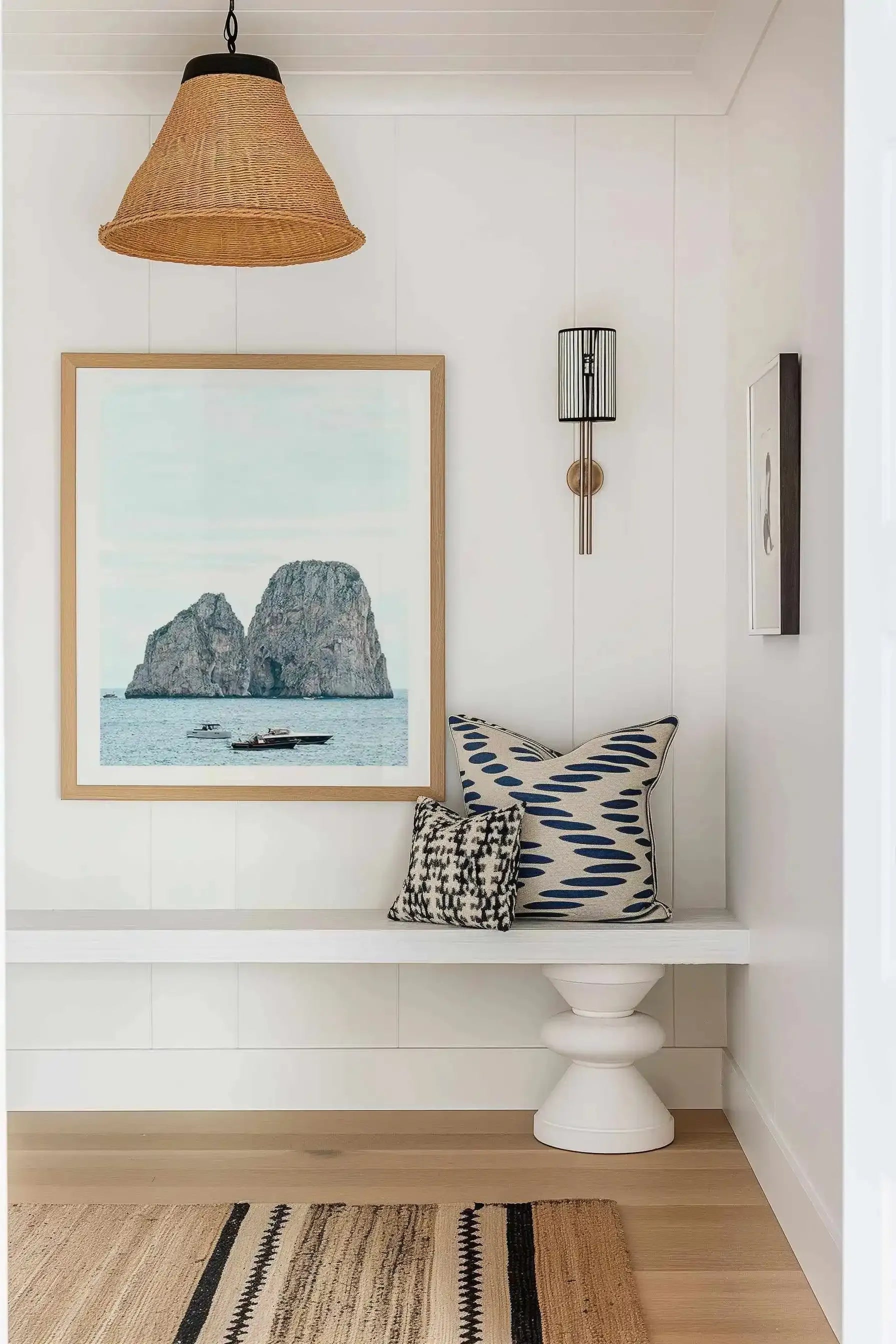 Capri Days, Italy Art Print from Olive et Oriel where you can shop wallpaper and artworks online