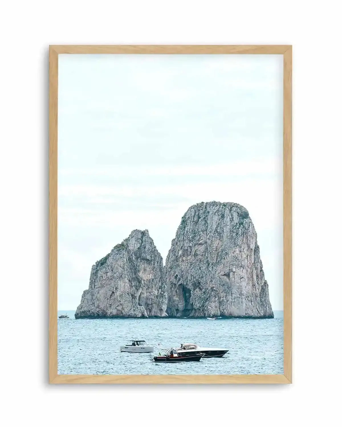 Capri Days, Italy Art Print from Olive et Oriel where you can shop wallpaper and artworks online
