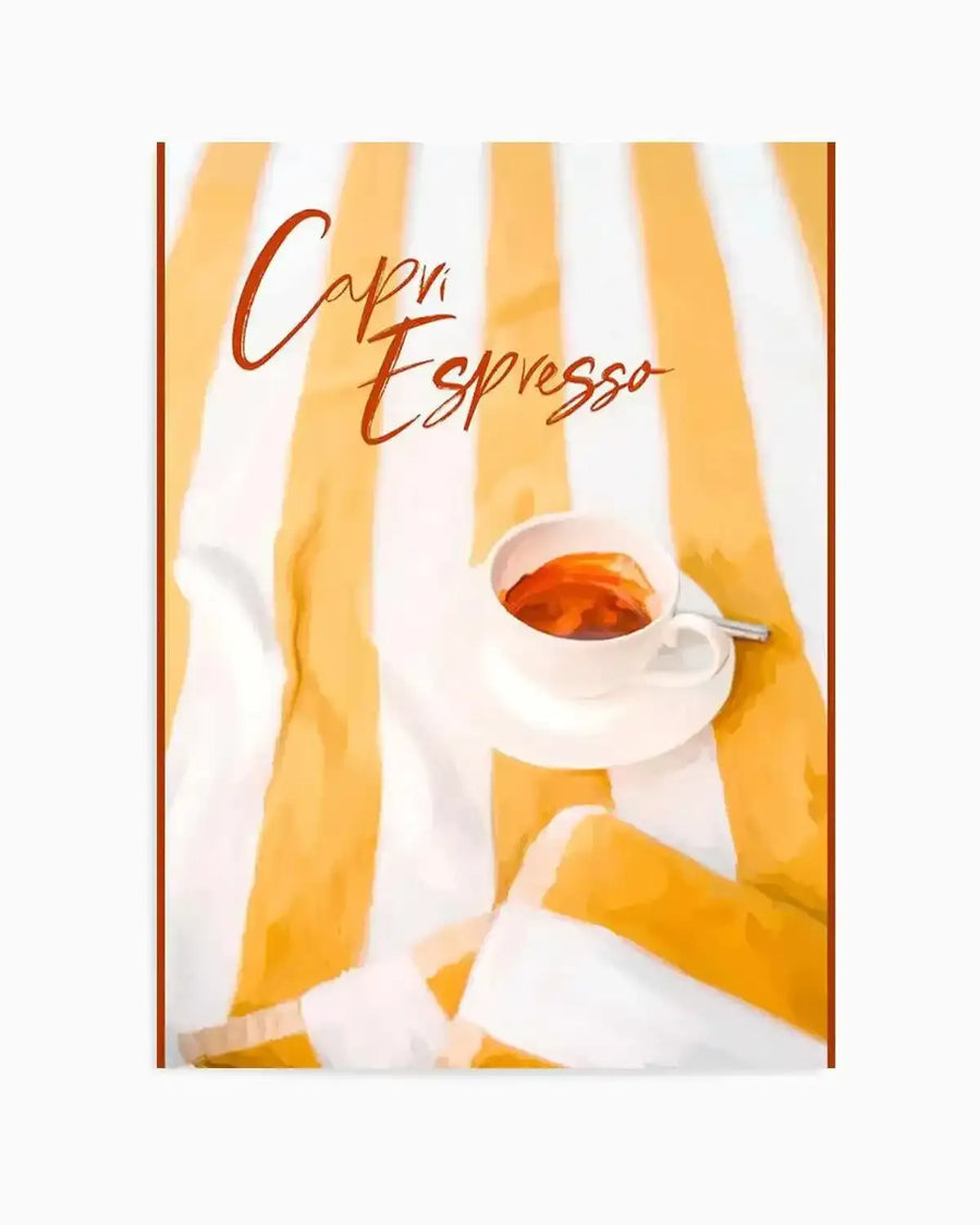 Capri Espresso Art Print from Olive et Oriel where you can shop wallpaper and artworks online