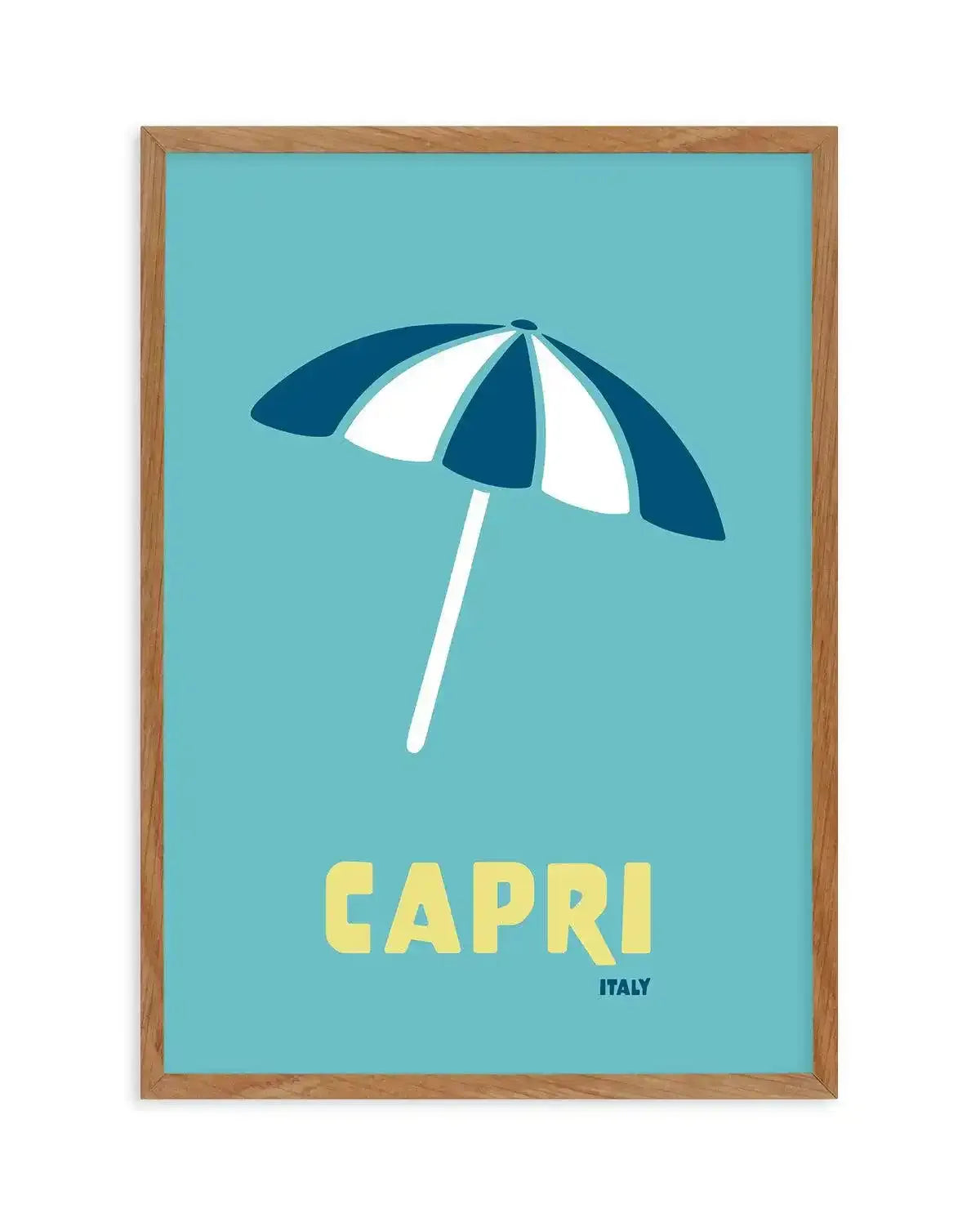Capri, Italy Art Print-PRINT-Olive et Oriel-Olive et Oriel-50x70 cm | 19.6" x 27.5"-Walnut-With White Border-Buy-Australian-Art-Prints-Online-with-Olive-et-Oriel-Your-Artwork-Specialists-Austrailia-Decorate-With-Coastal-Photo-Wall-Art-Prints-From-Our-Beach-House-Artwork-Collection-Fine-Poster-and-Framed-Artwork