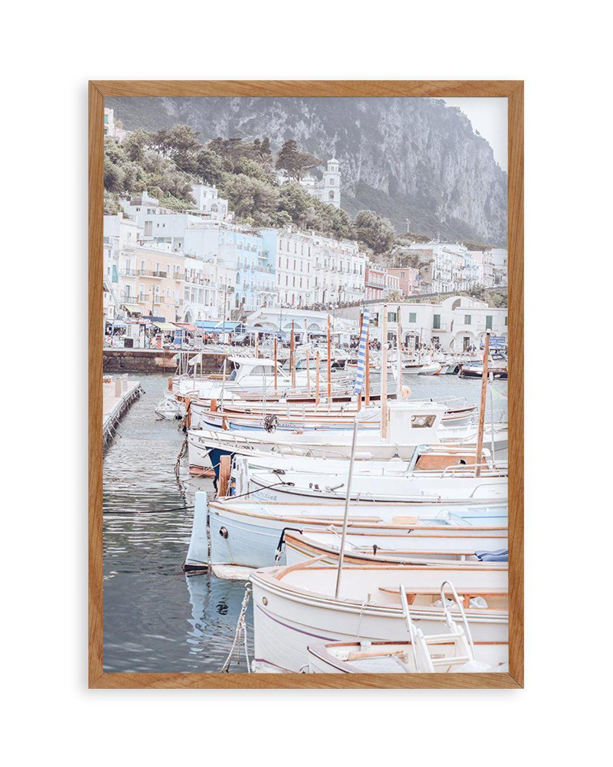 Capri Marina Art Print