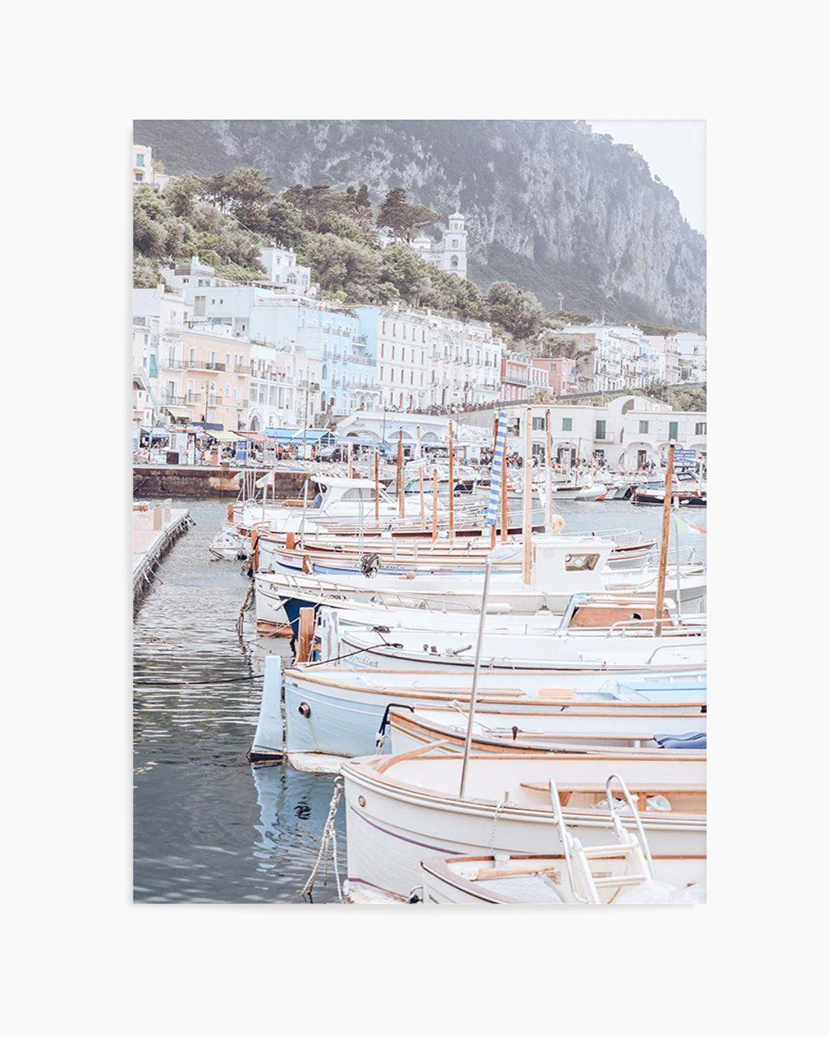 Capri Marina Art Print