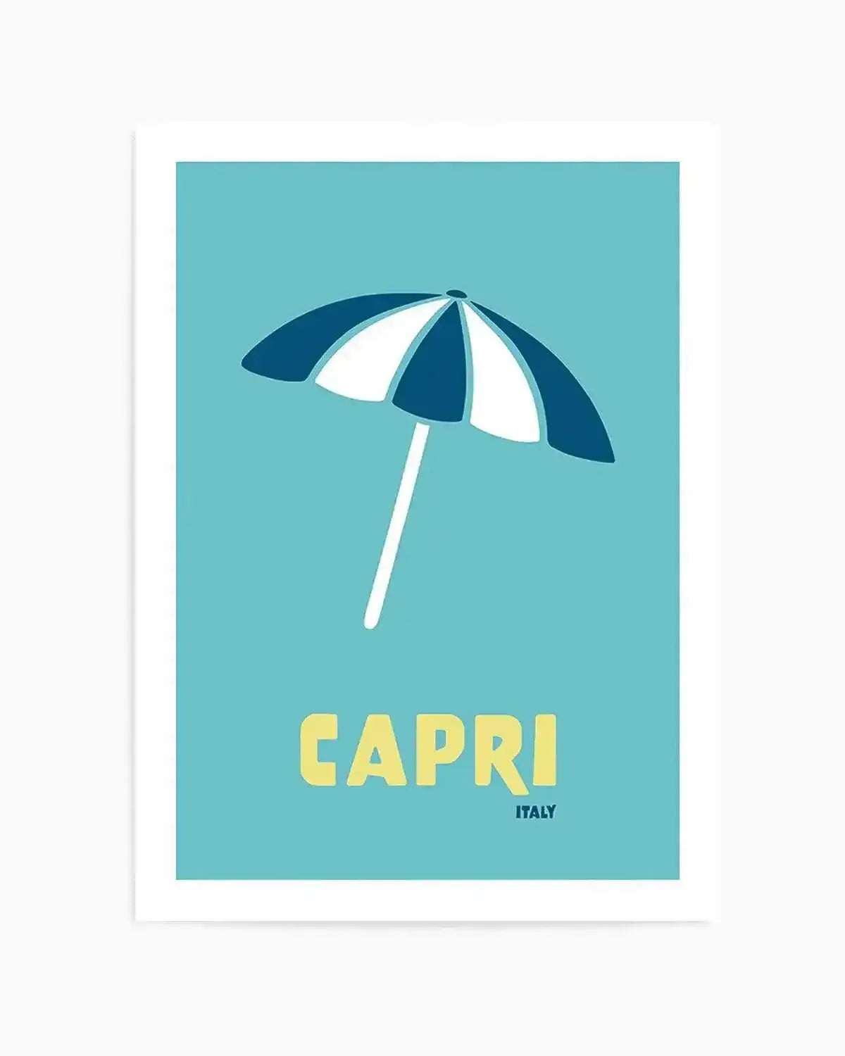 Capri, Italy Art Print from Olive et Oriel where you can shop wallpaper and artworks online