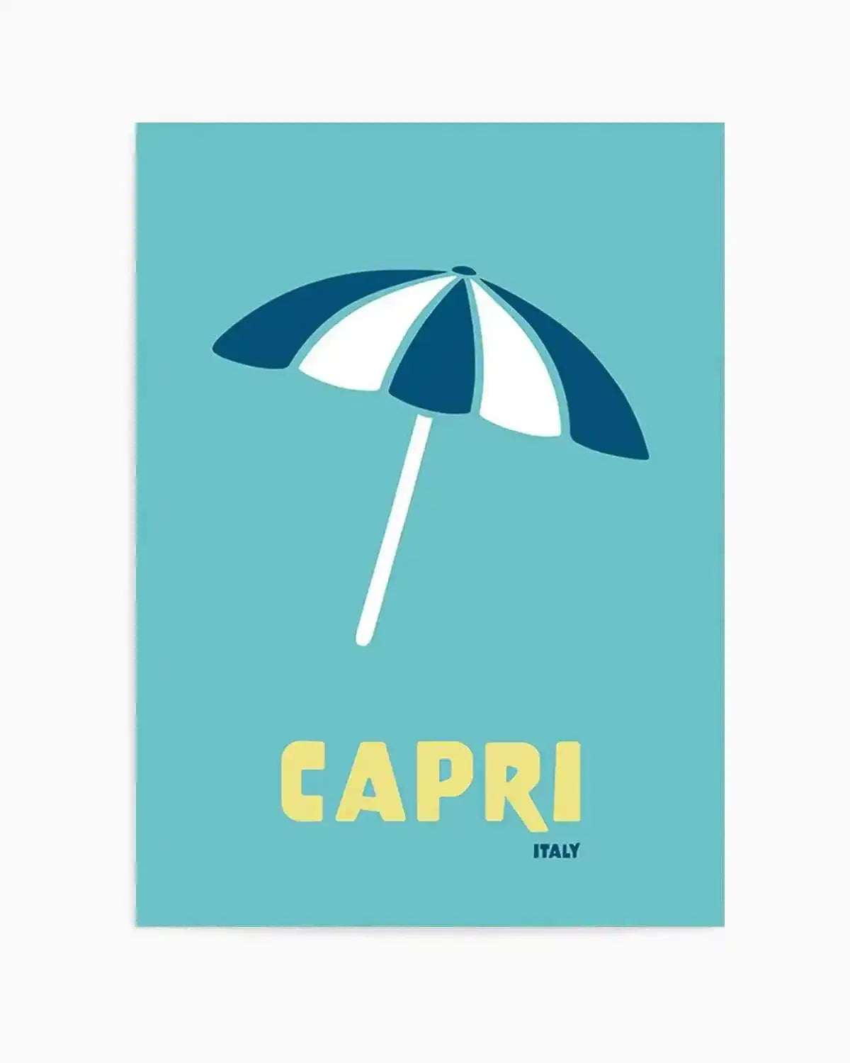 Capri, Italy Art Print from Olive et Oriel where you can shop wallpaper and artworks online