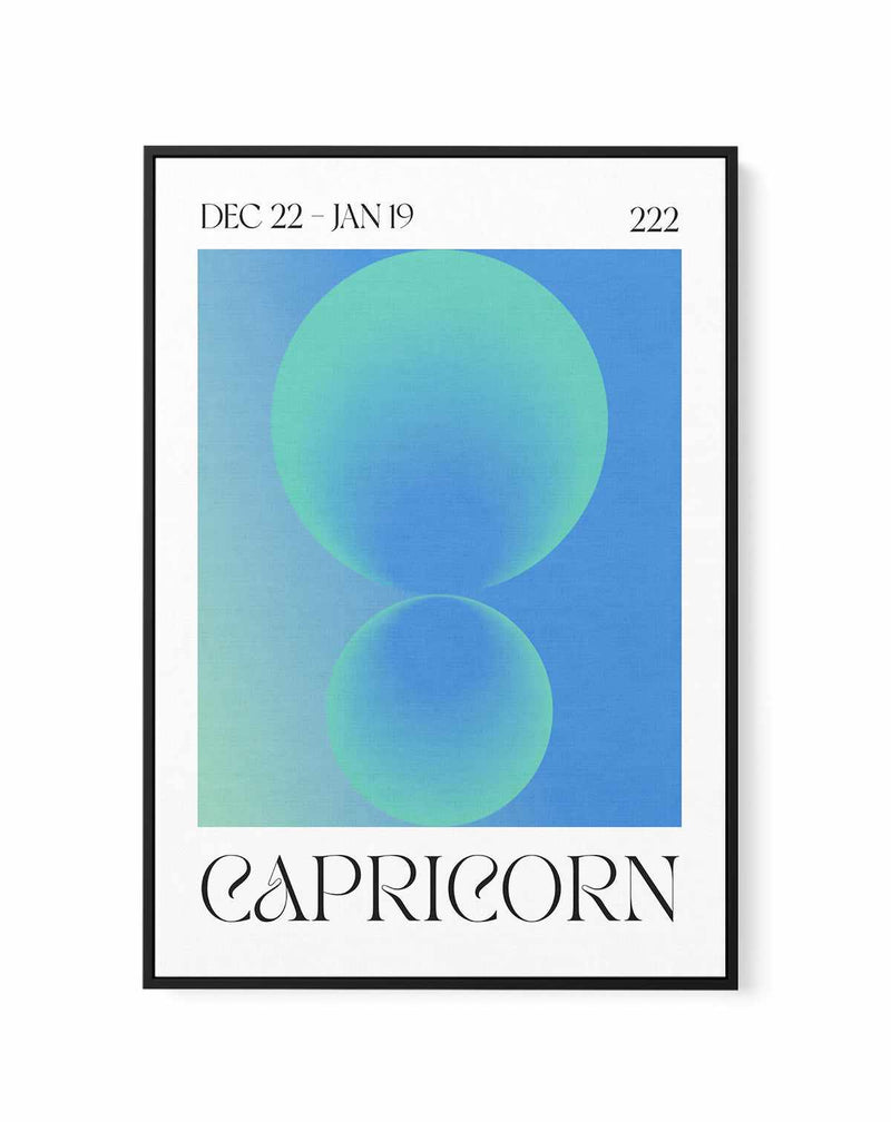 Capricorn by Valeria Castillo | Framed Canvas Art Print