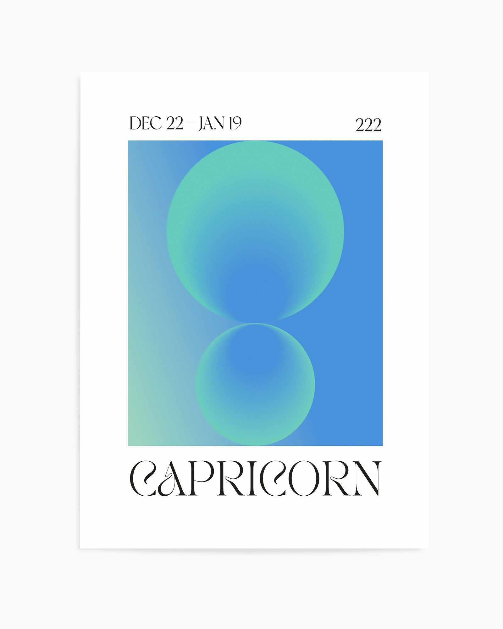 Capricorn by Valeria Castillo | Art Print