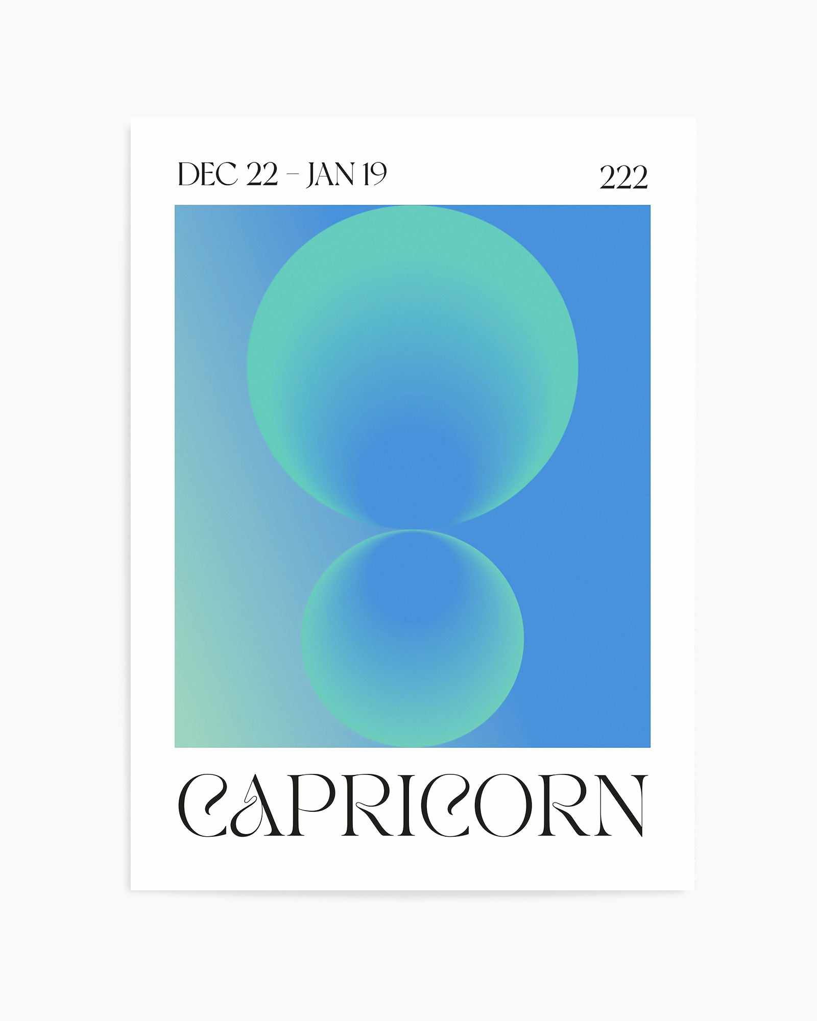 Capricorn by Valeria Castillo | Art Print