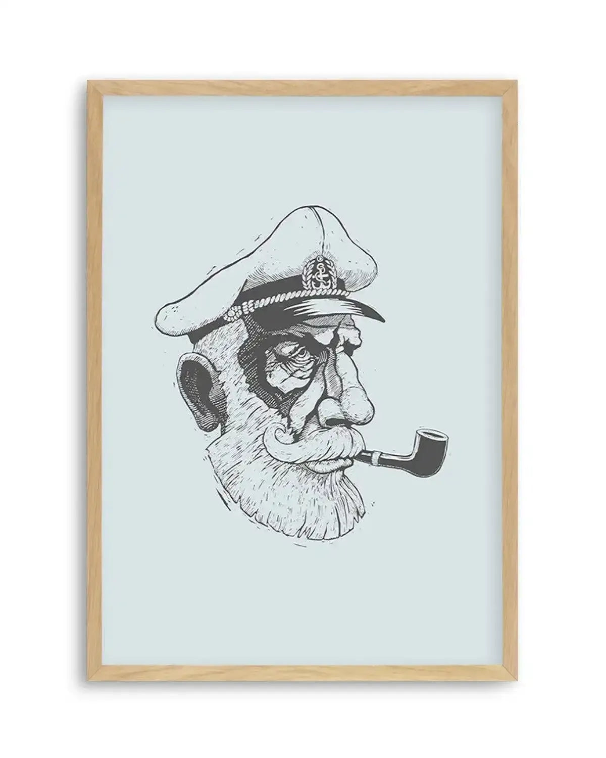 Captain | 2 Colour Options Art Print from Olive et Oriel where you can shop wallpaper and artworks online