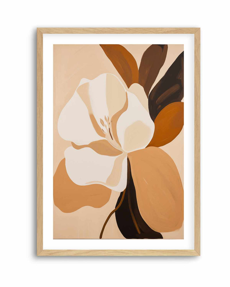 Caramel Flora I | Art Print