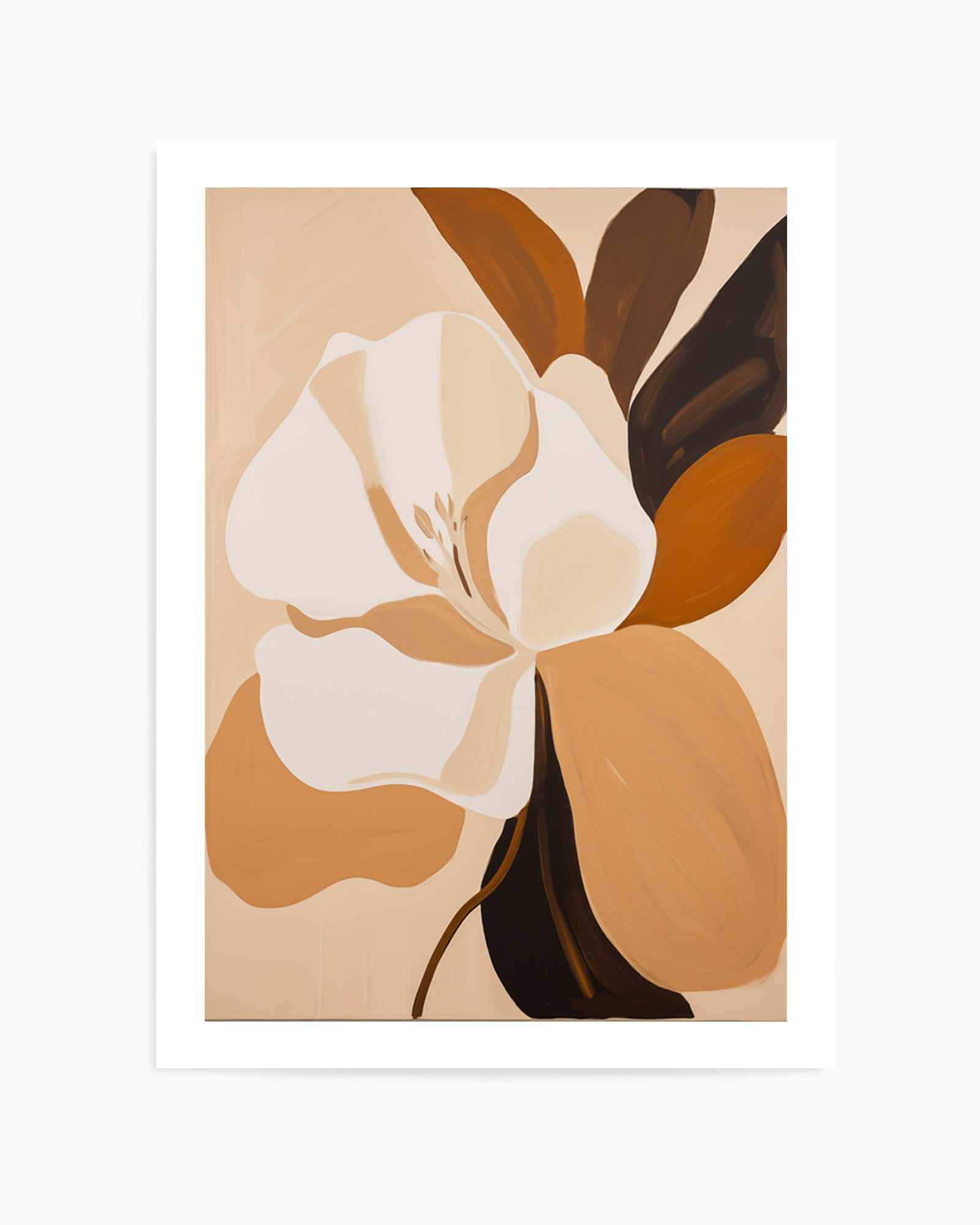 Caramel Flora I | Art Print