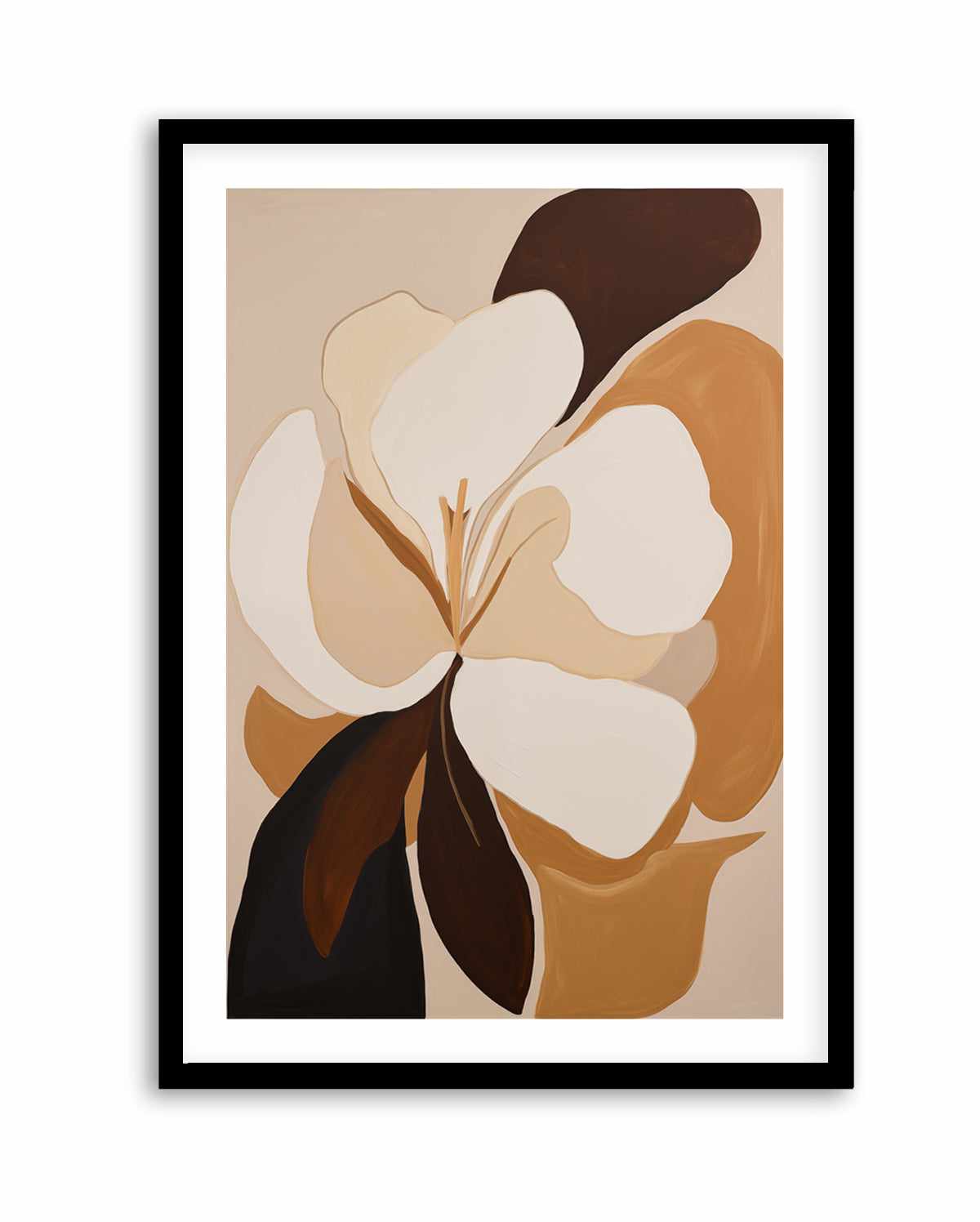 Caramel Flora II | Art Print