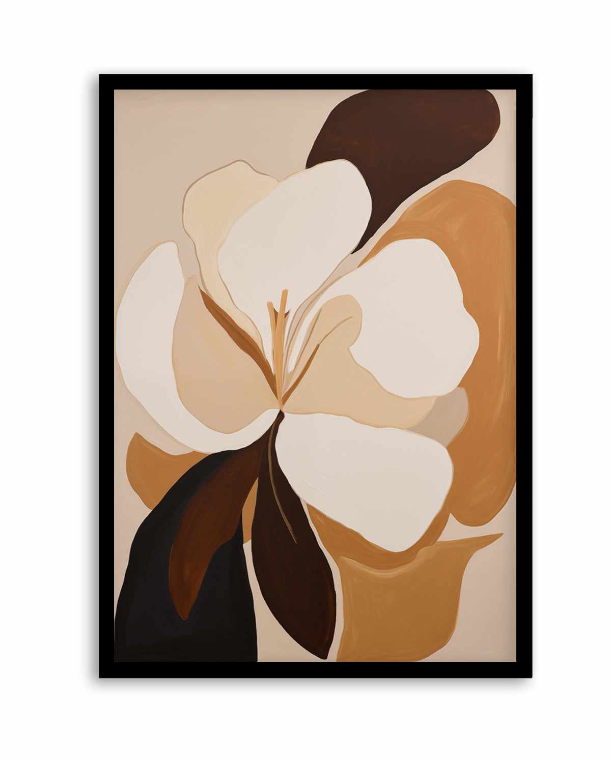 Caramel Flora II | Art Print