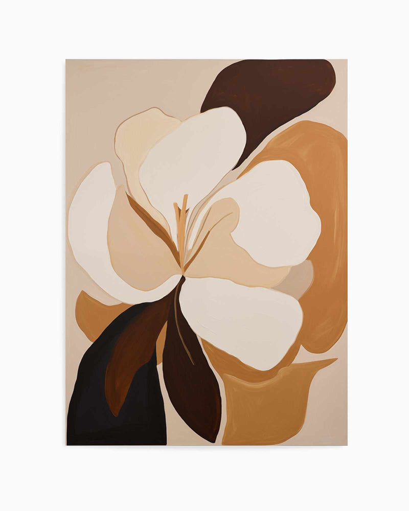 Caramel Flora II | Art Print