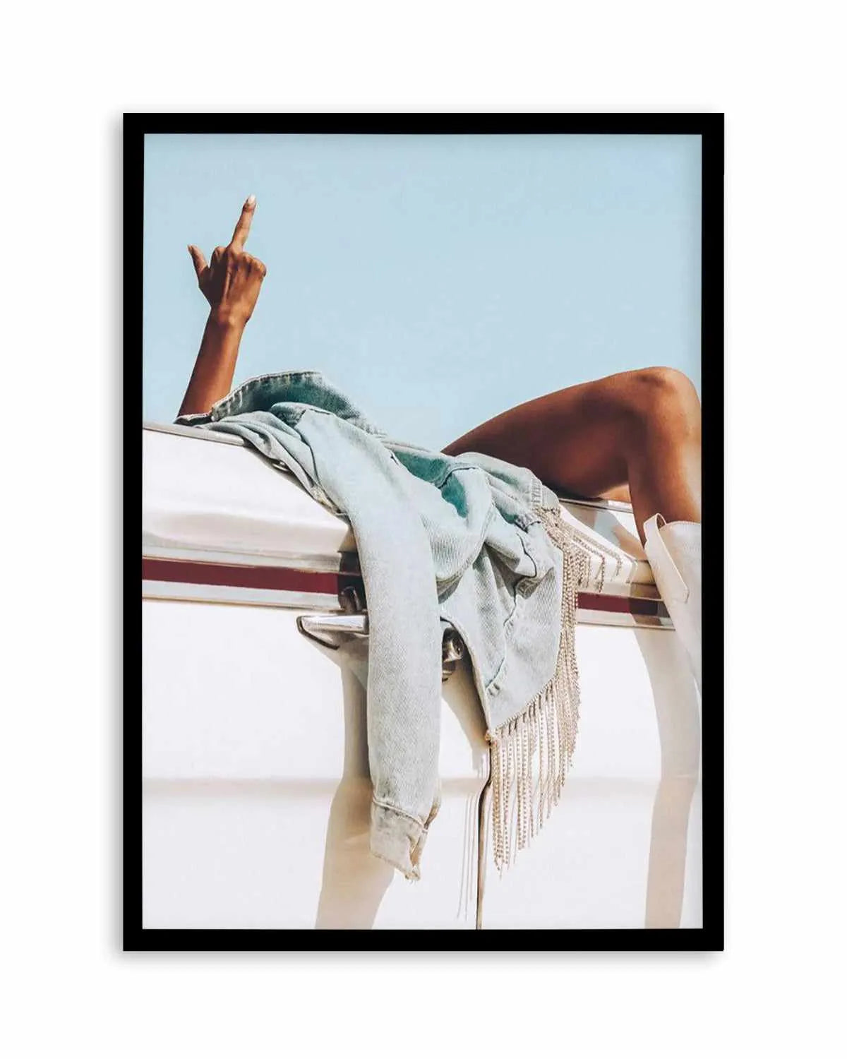 Care Free I I by Amy Hallam Art Print from Olive et Oriel where you can shop wallpaper and artworks online