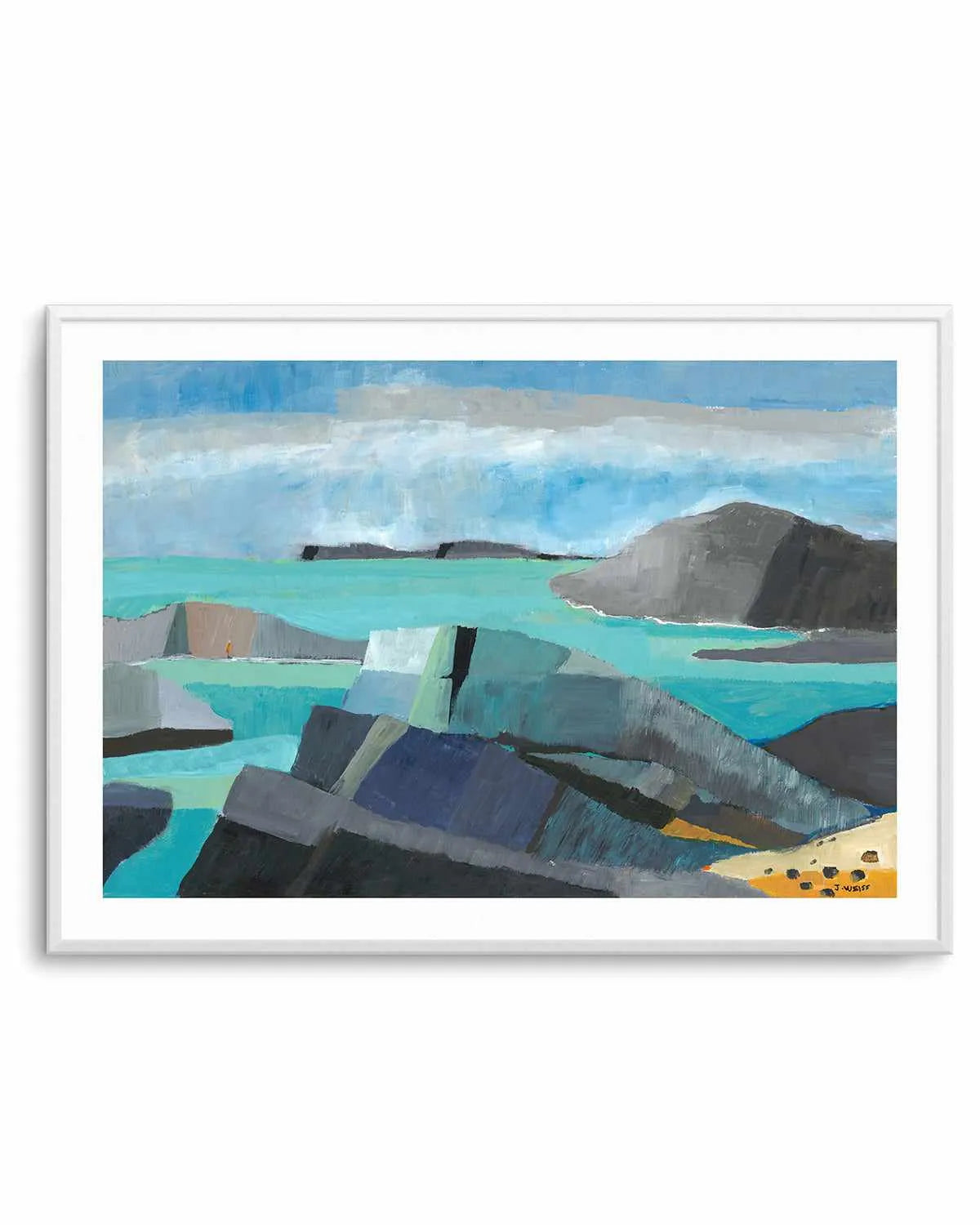 Carmel Central Coast by Jan Weiss Art Print from Olive et Oriel where you can shop wallpaper and artworks online