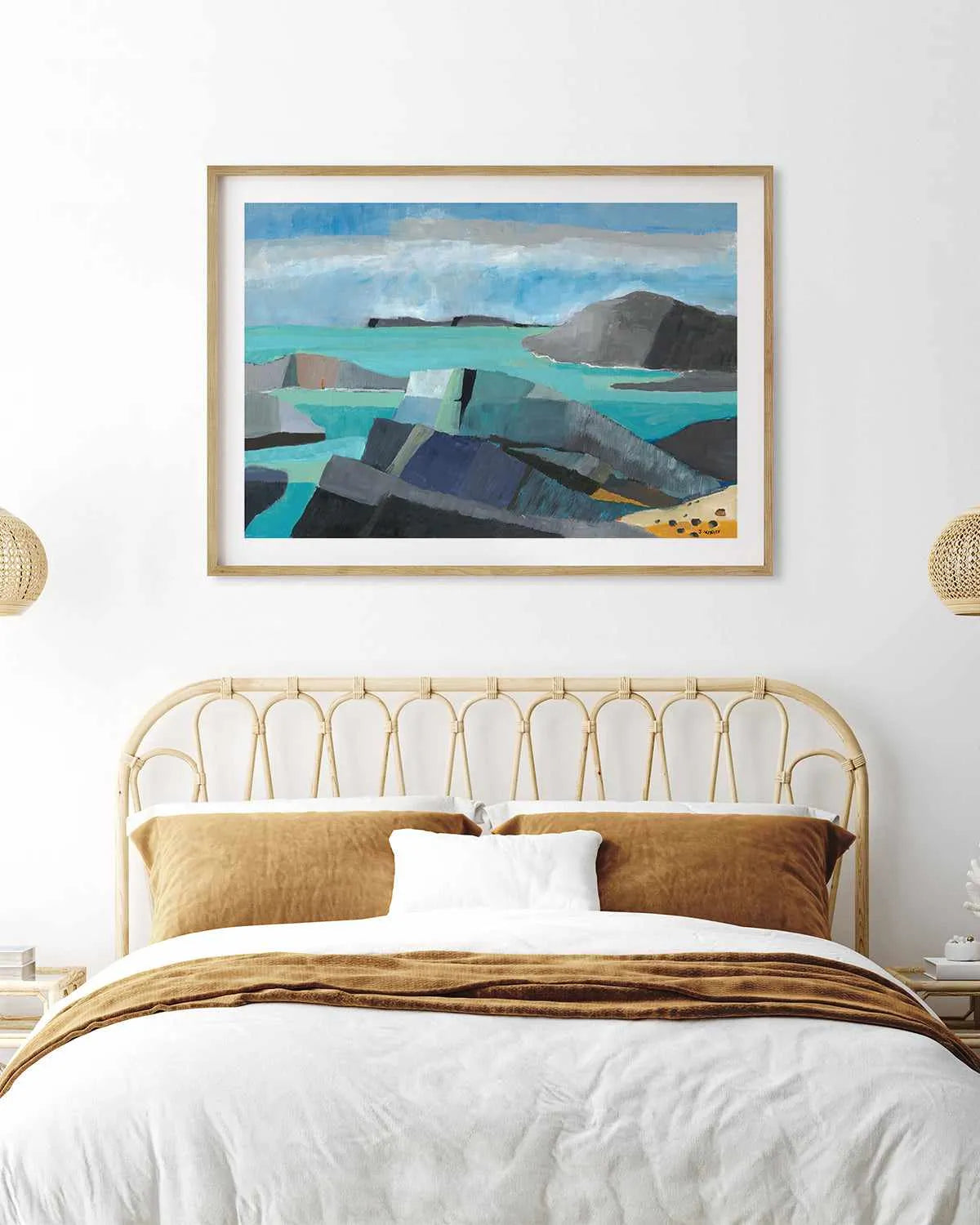 Carmel Central Coast by Jan Weiss Art Print from Olive et Oriel where you can shop wallpaper and artworks online