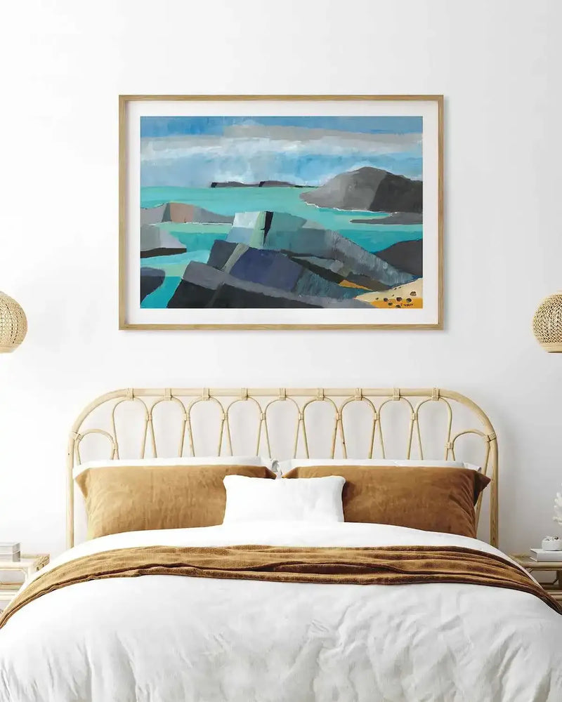 Carmel Central Coast by Jan Weiss Art Print from Olive et Oriel where you can shop wallpaper and artworks online