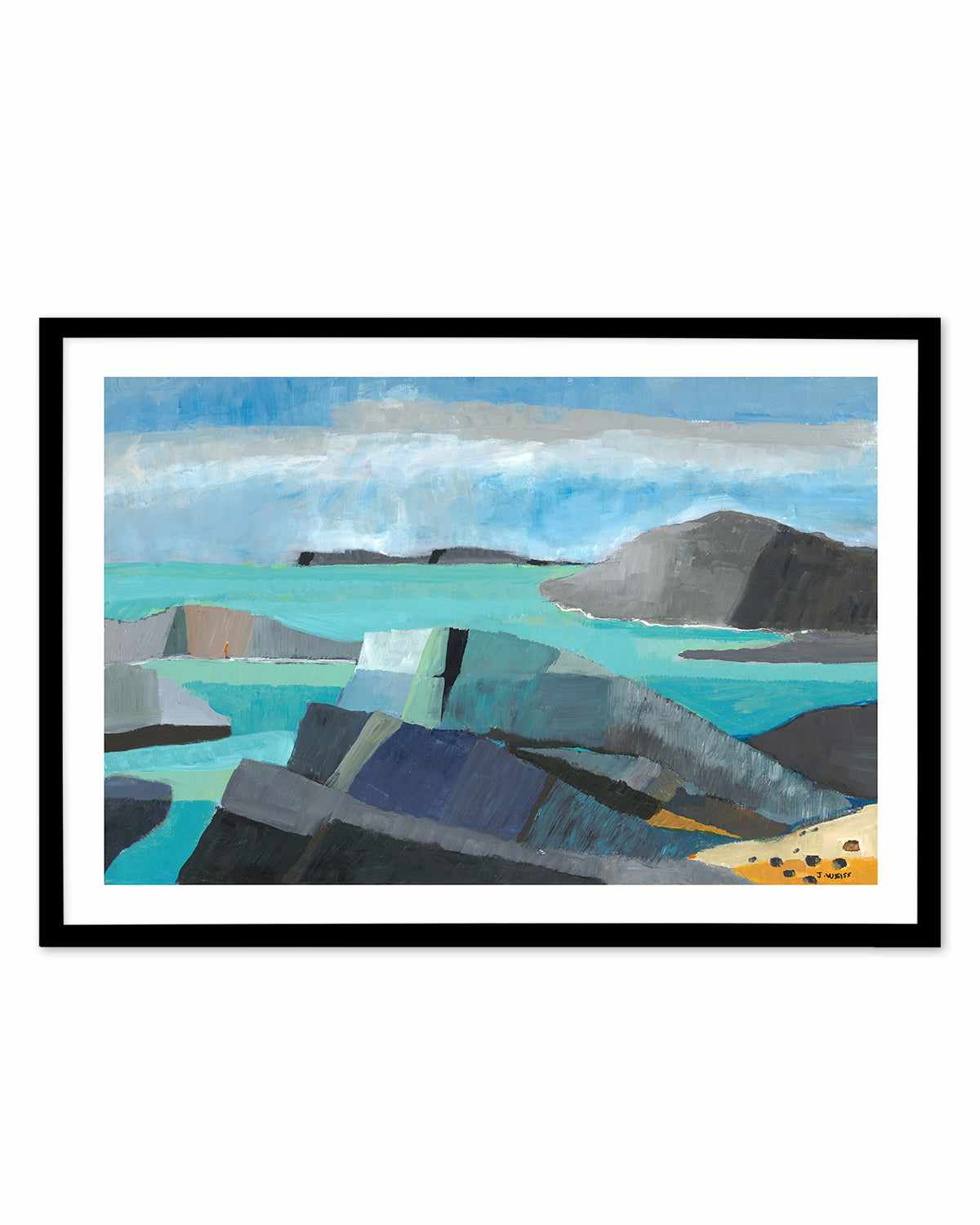 Carmel Central Coast by Jan Weiss Art Print