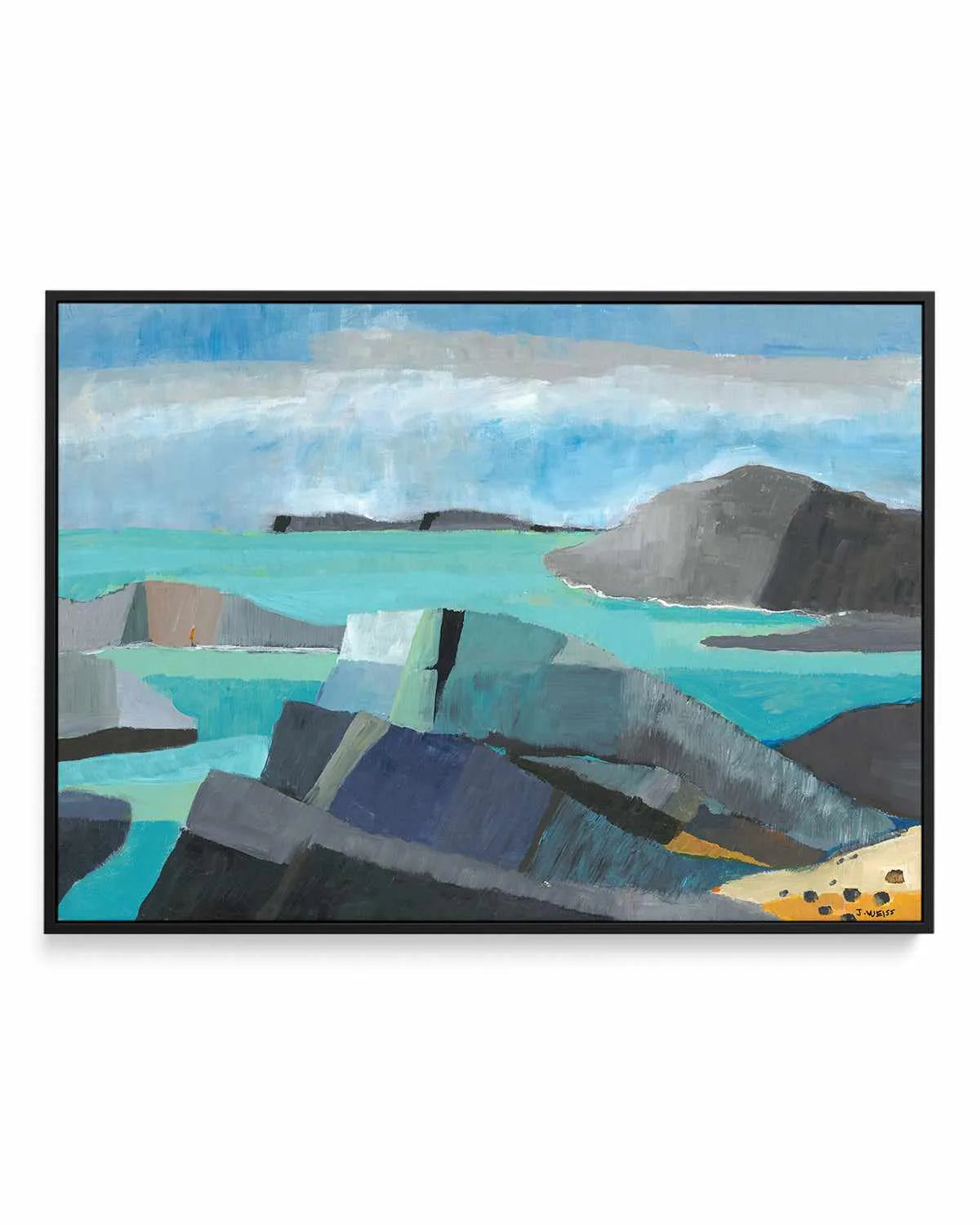 Carmel Central Coast by Jan Weiss | Framed Canvas Art Print from Olive et Oriel where you can shop wallpaper and artworks online