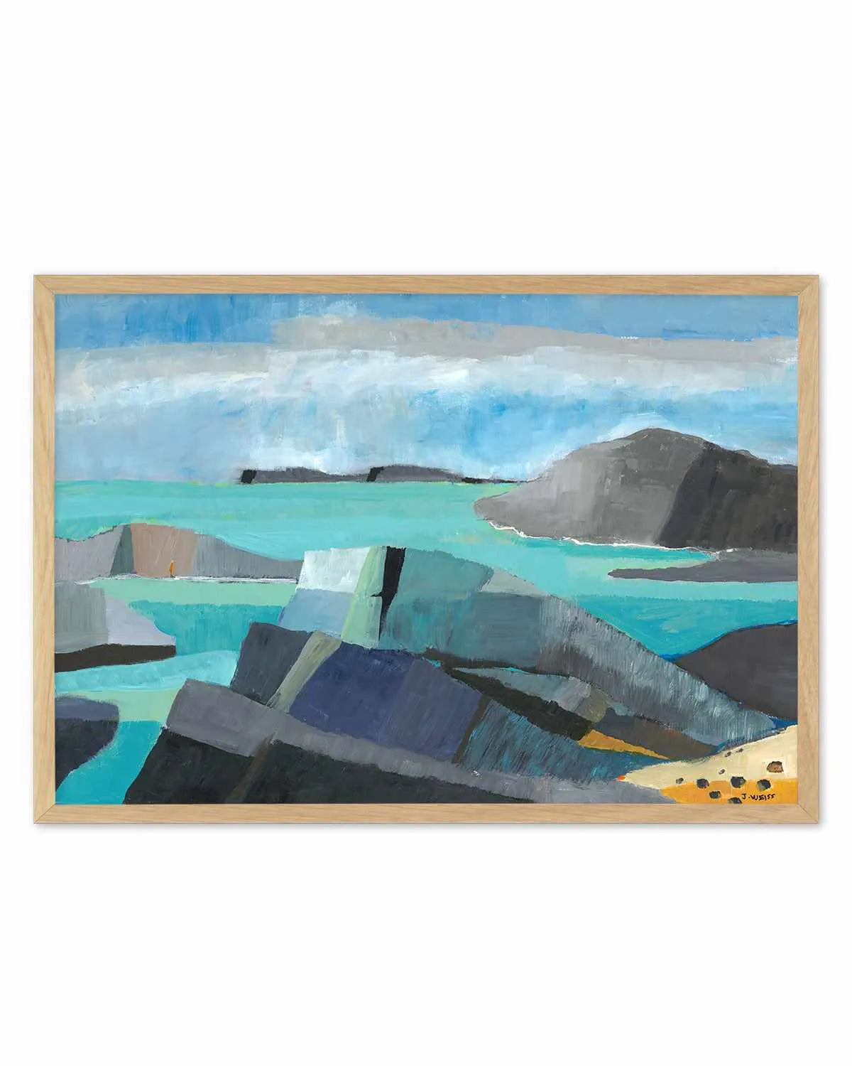 Carmel Central Coast by Jan Weiss Art Print from Olive et Oriel where you can shop wallpaper and artworks online