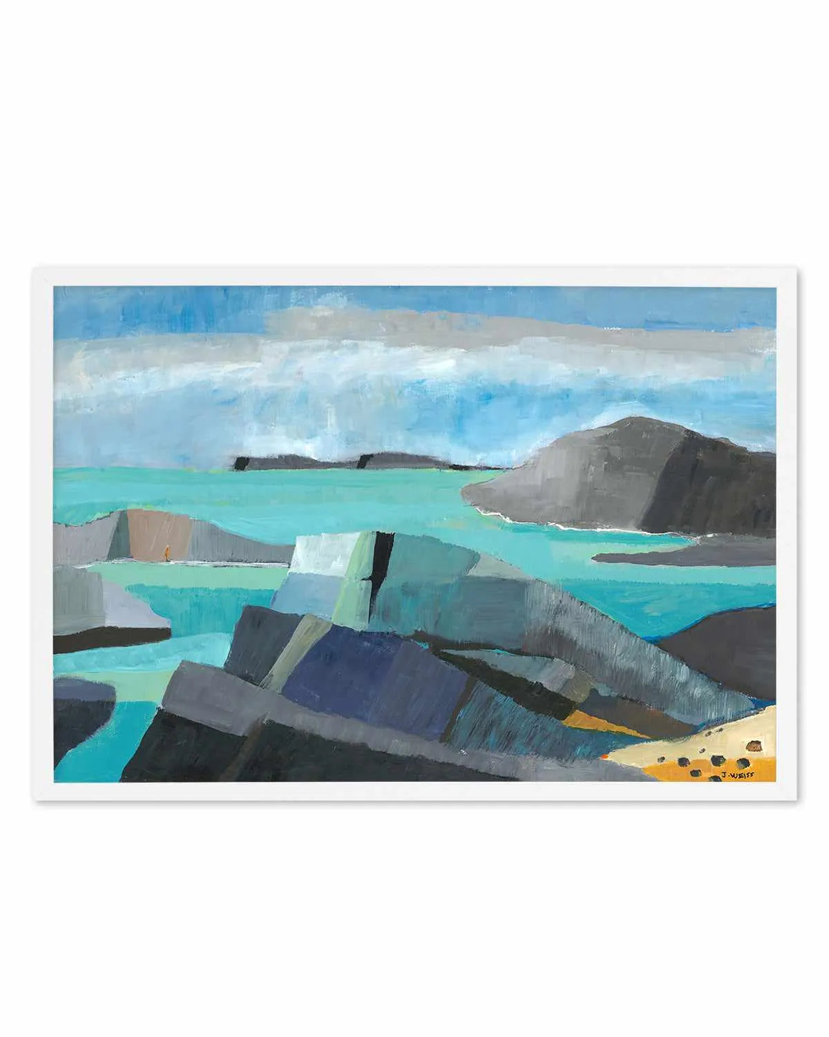 Carmel Central Coast by Jan Weiss Art Print from Olive et Oriel where you can shop wallpaper and artworks online