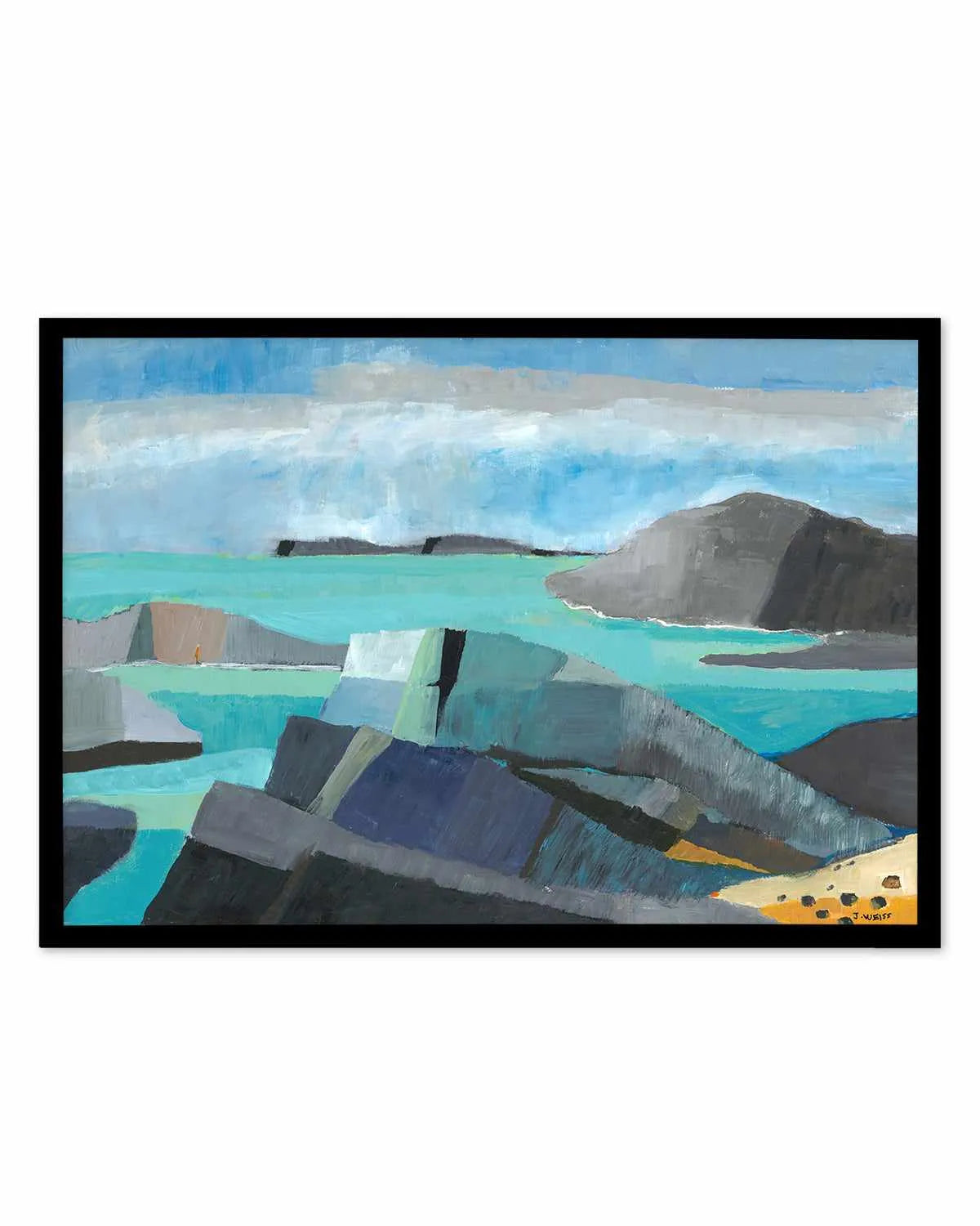 Carmel Central Coast by Jan Weiss Art Print from Olive et Oriel where you can shop wallpaper and artworks online