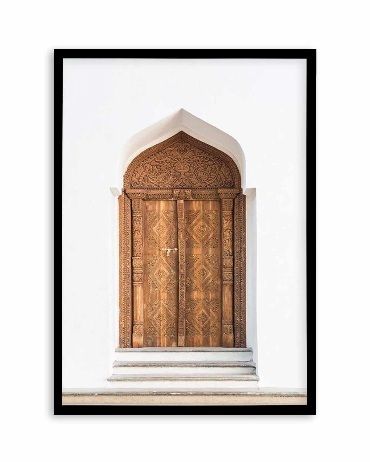 Carved Door Art Print