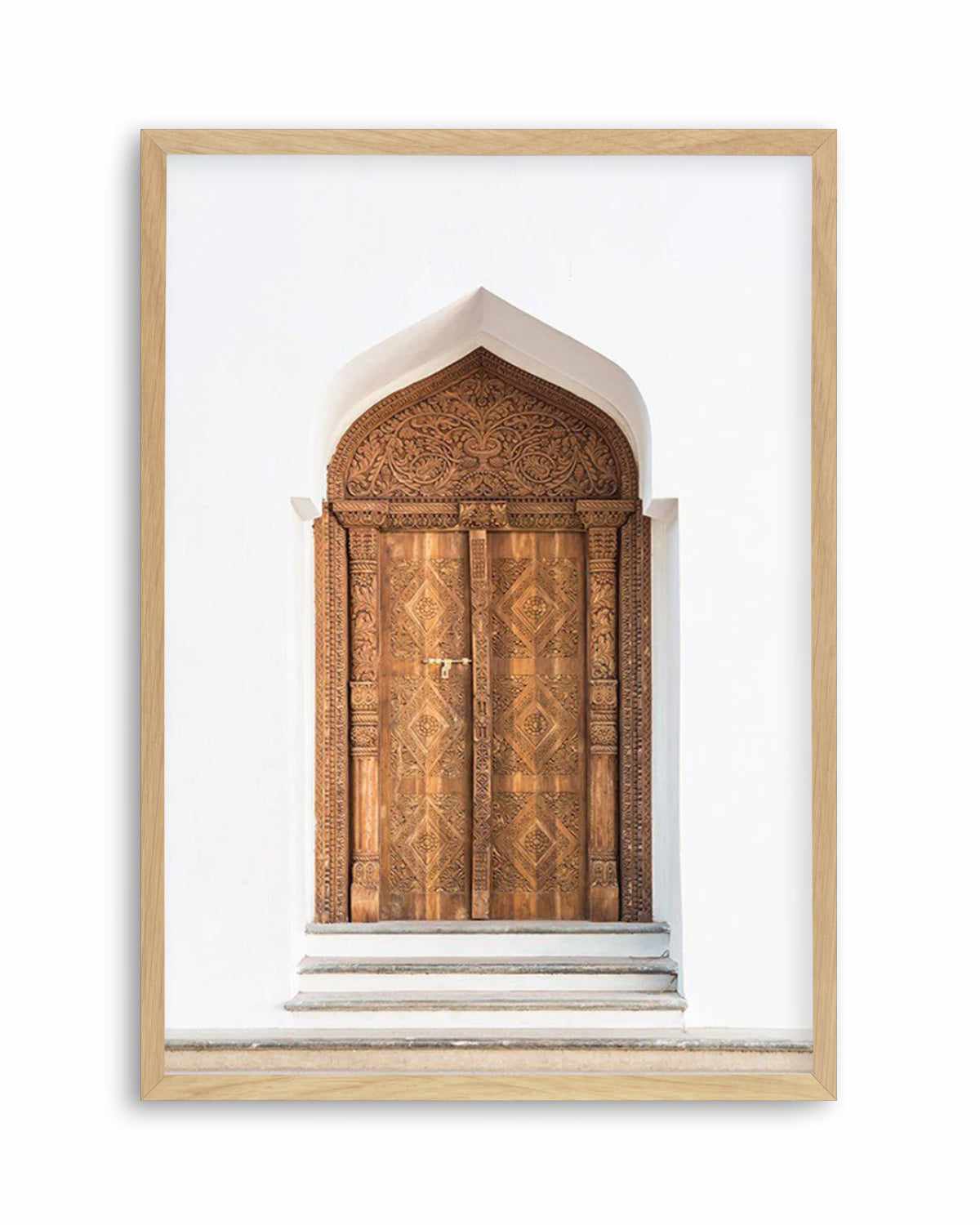 Carved Door Art Print