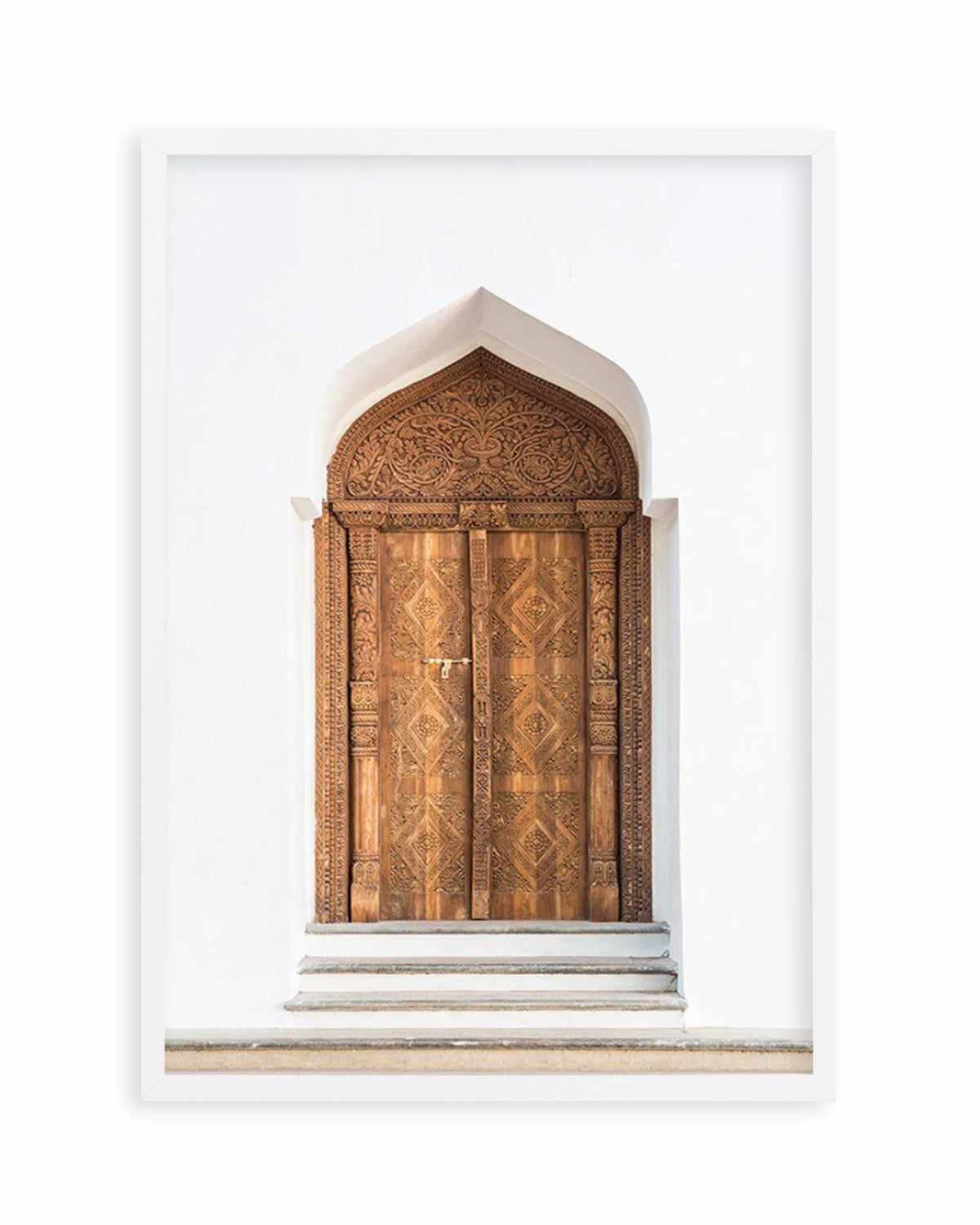 Carved Door Art Print