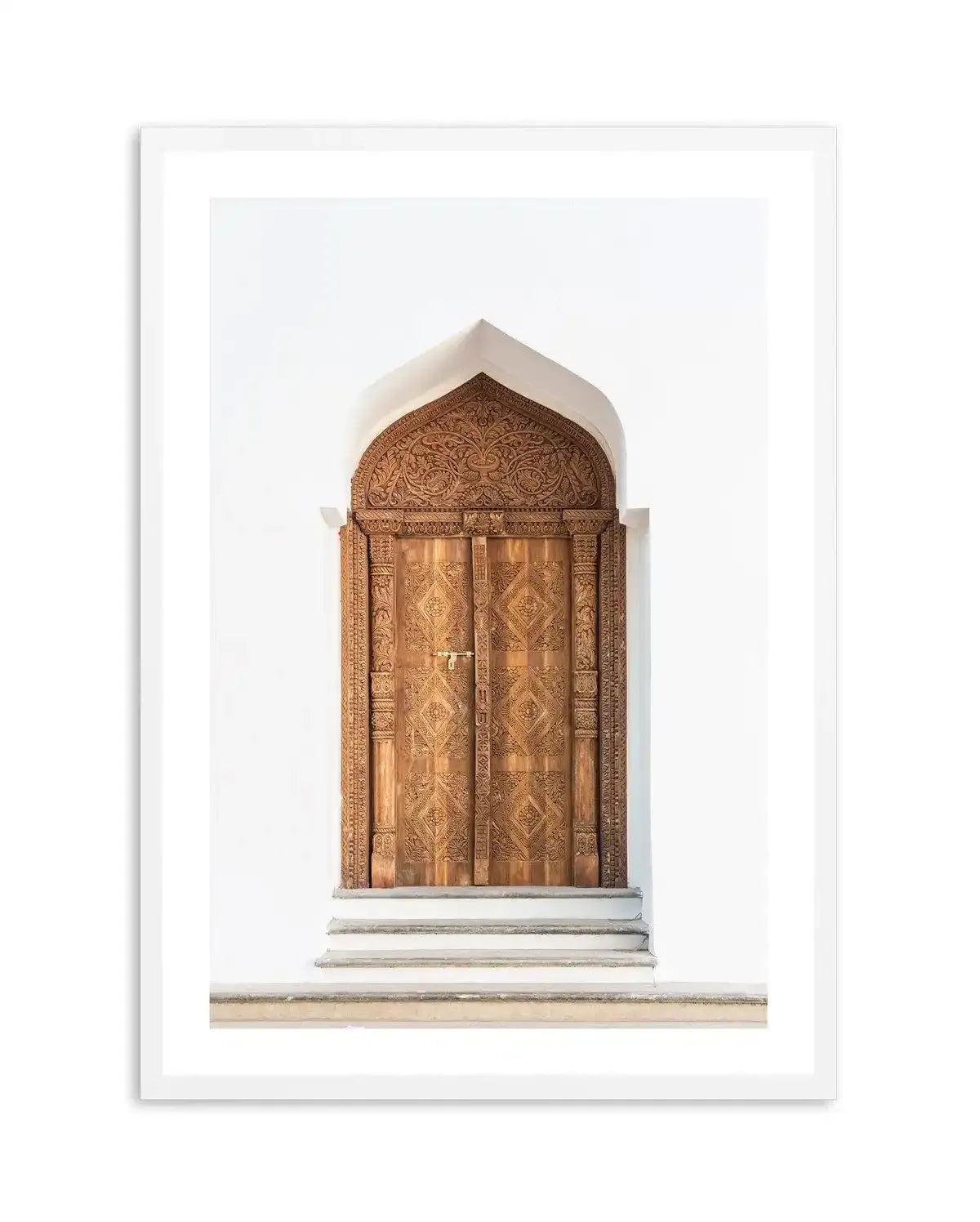 Carved Door Art Print-Shop Australian Art Prints Online with Olive et Oriel - Our collection of Moroccan art prints offer unique wall art including moroccan arches and pink morocco doors of marrakech - this collection will add soft feminine colour to your walls and some may say bohemian style. These traditional morocco landscape photography includes desert scenes of palm trees and camel art prints - there is art on canvas and extra large wall art with fast, free shipping across Australia. Update