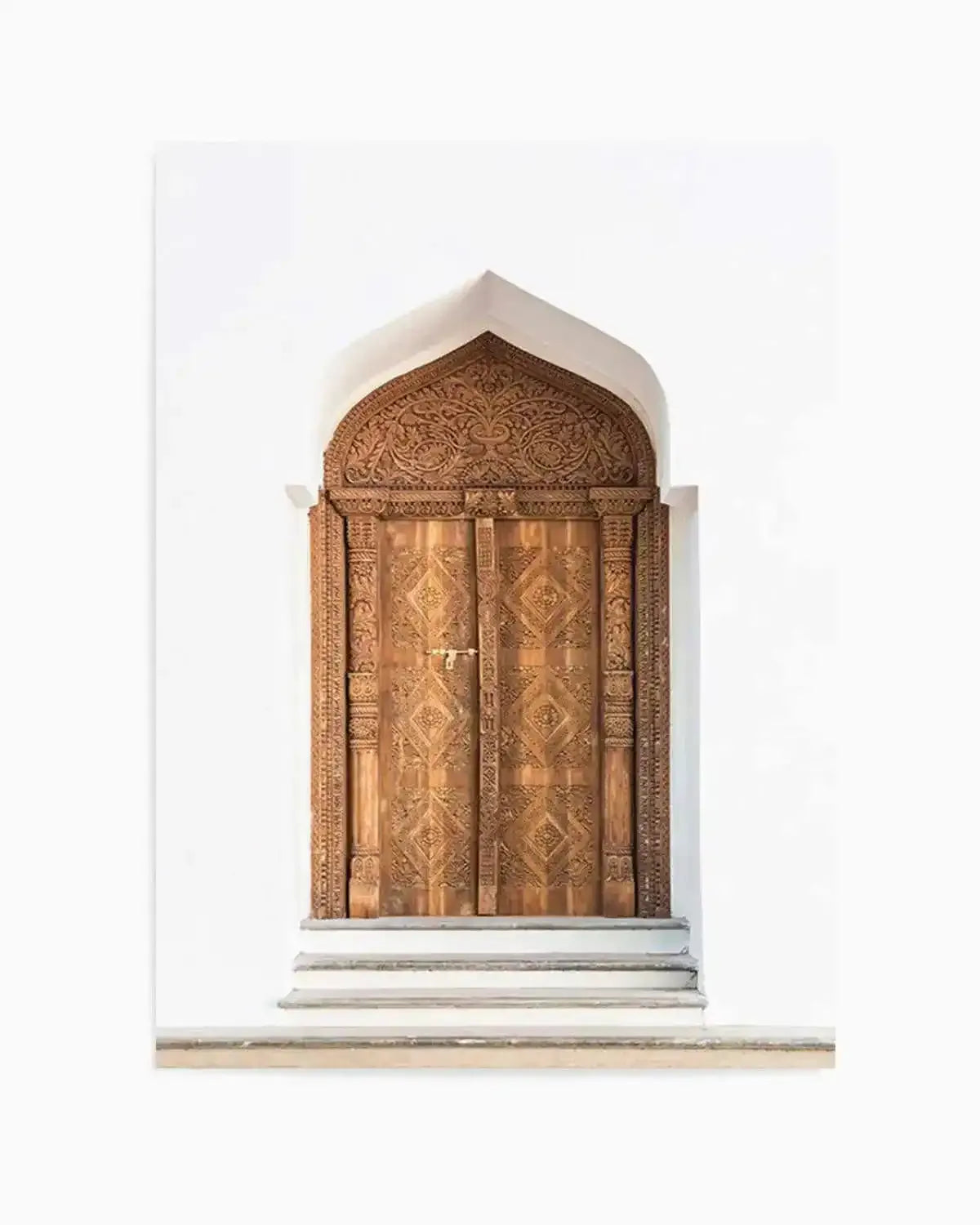 Carved Door Art Print from Olive et Oriel where you can shop wallpaper and artworks online