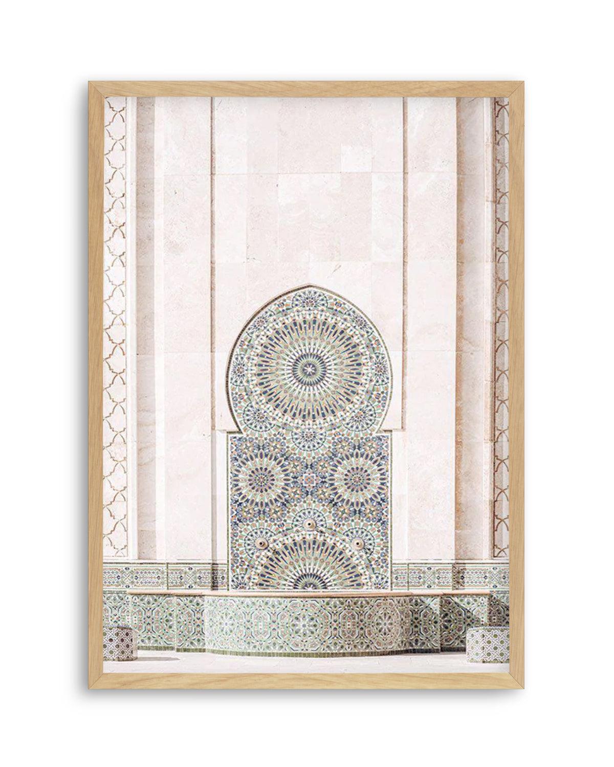 Casablanca Fountain Art Print