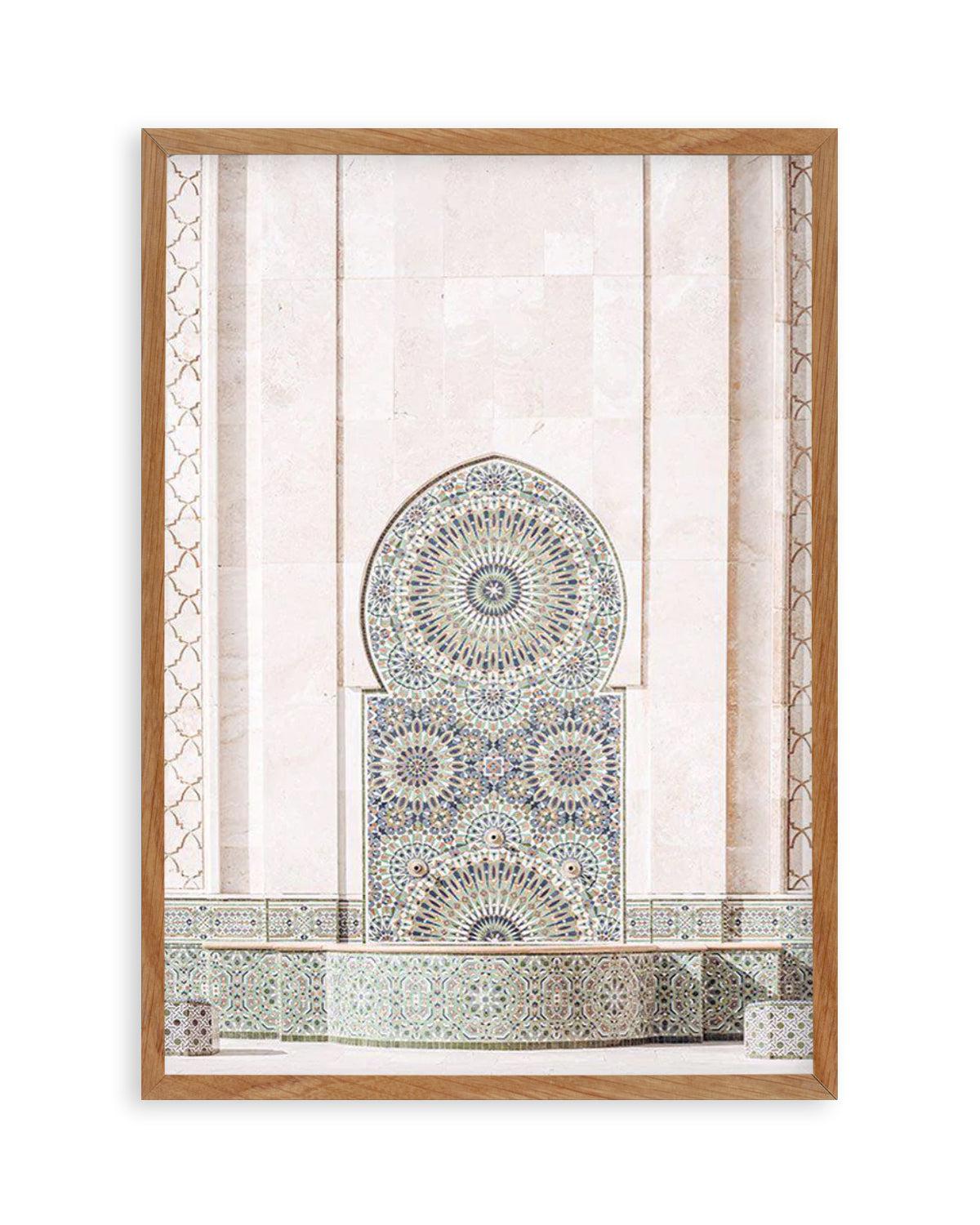 Casablanca Fountain Art Print