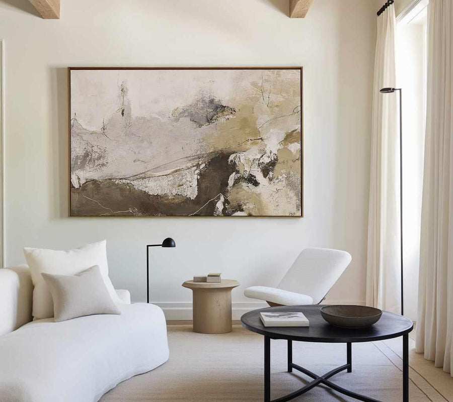 Case of Clay by Design Fabrikken | Framed Canvas Art Print from Olive et Oriel where you can shop wallpaper and artworks online