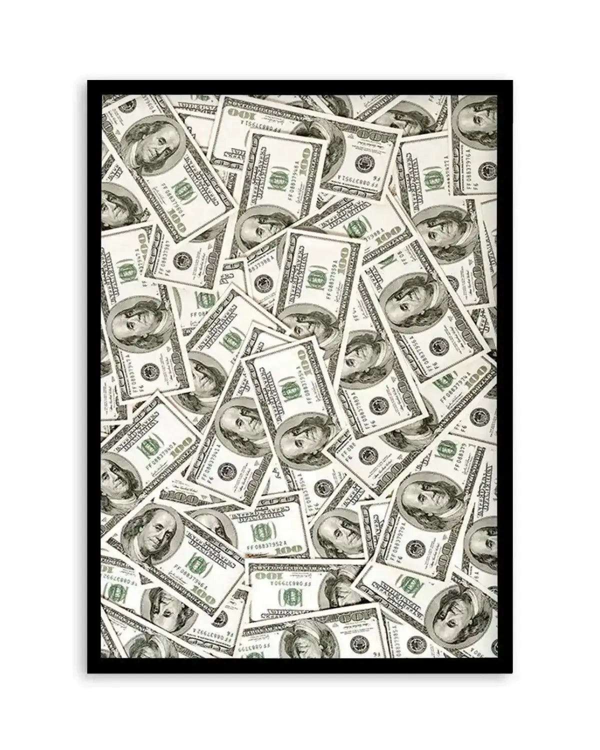 Cash Money Dollar Bills Art Print from Olive et Oriel where you can shop wallpaper and artworks online