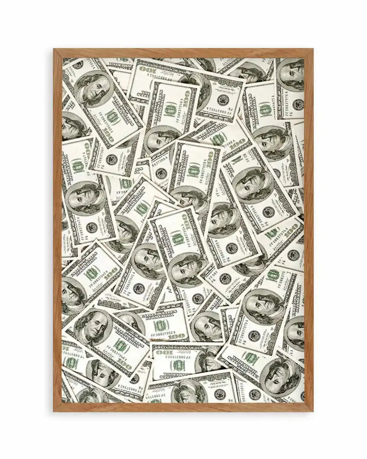 Cash Money Dollar Bills Art Print from Olive et Oriel where you can shop wallpaper and artworks online