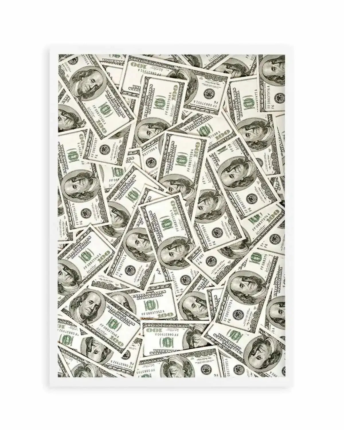Cash Money Dollar Bills Art Print from Olive et Oriel where you can shop wallpaper and artworks online
