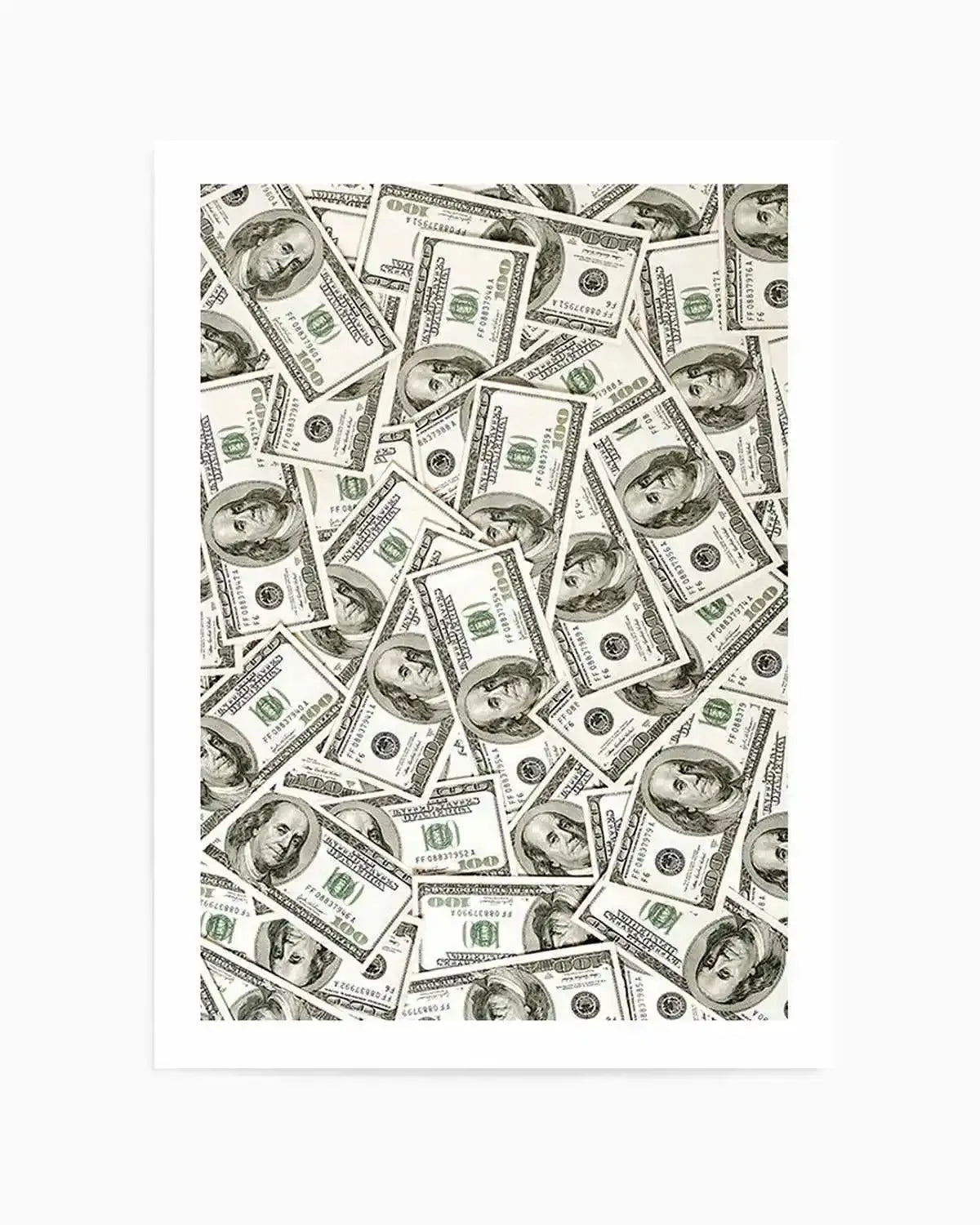 Cash Money Dollar Bills Art Print from Olive et Oriel where you can shop wallpaper and artworks online