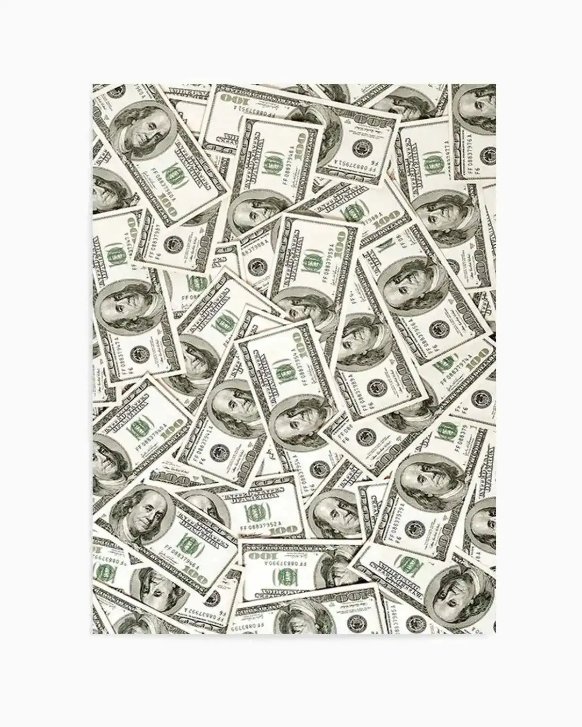 Cash Money Dollar Bills Art Print from Olive et Oriel where you can shop wallpaper and artworks online