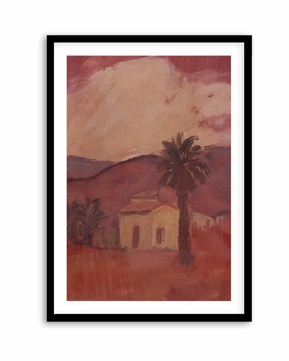 Casita Palmera I | Art Print from Olive et Oriel where you can shop wallpaper and artworks online