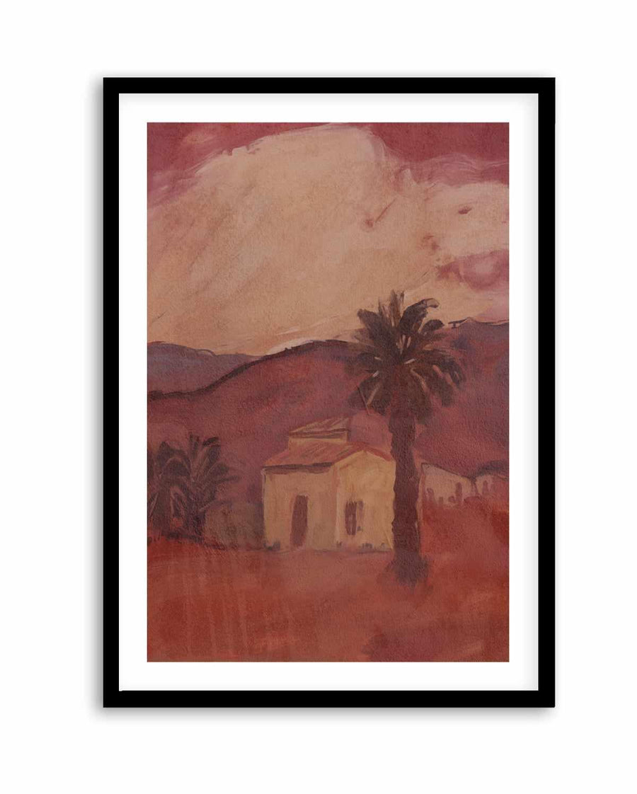 Casita Palmera I | Art Print from Olive et Oriel where you can shop wallpaper and artworks online