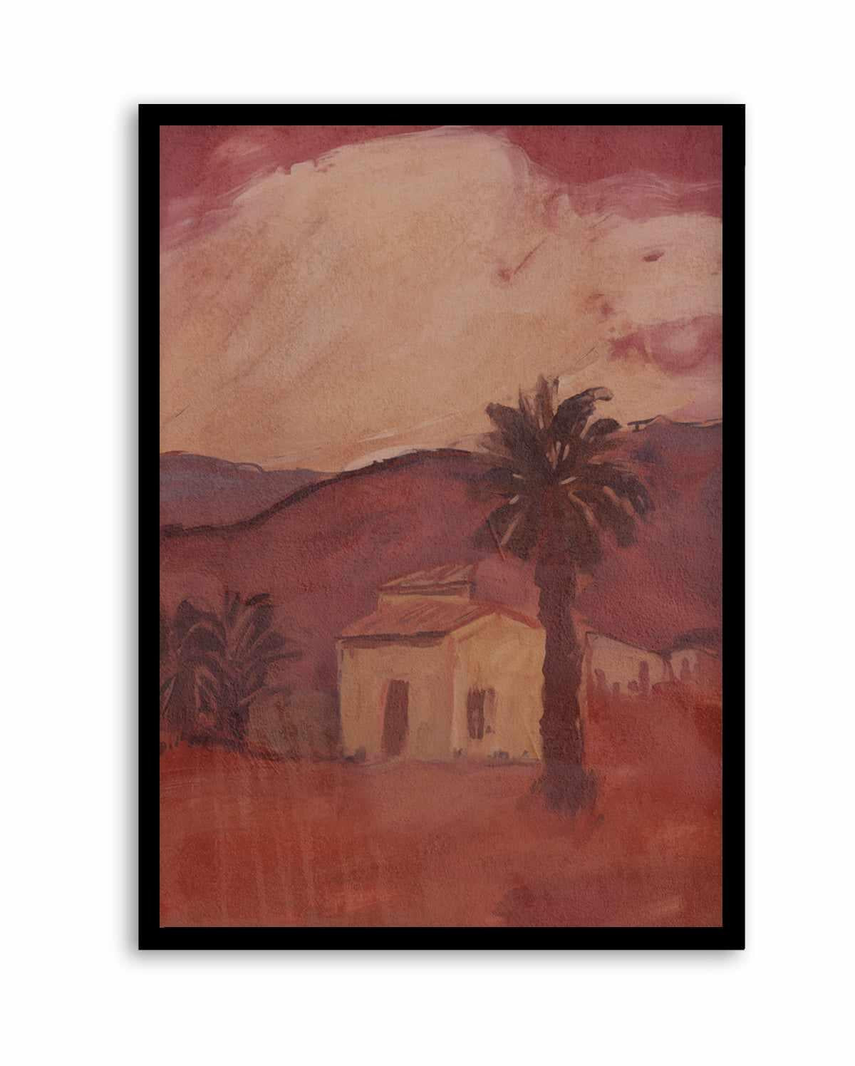 Casita Palmera I | Art Print from Olive et Oriel where you can shop wallpaper and artworks online