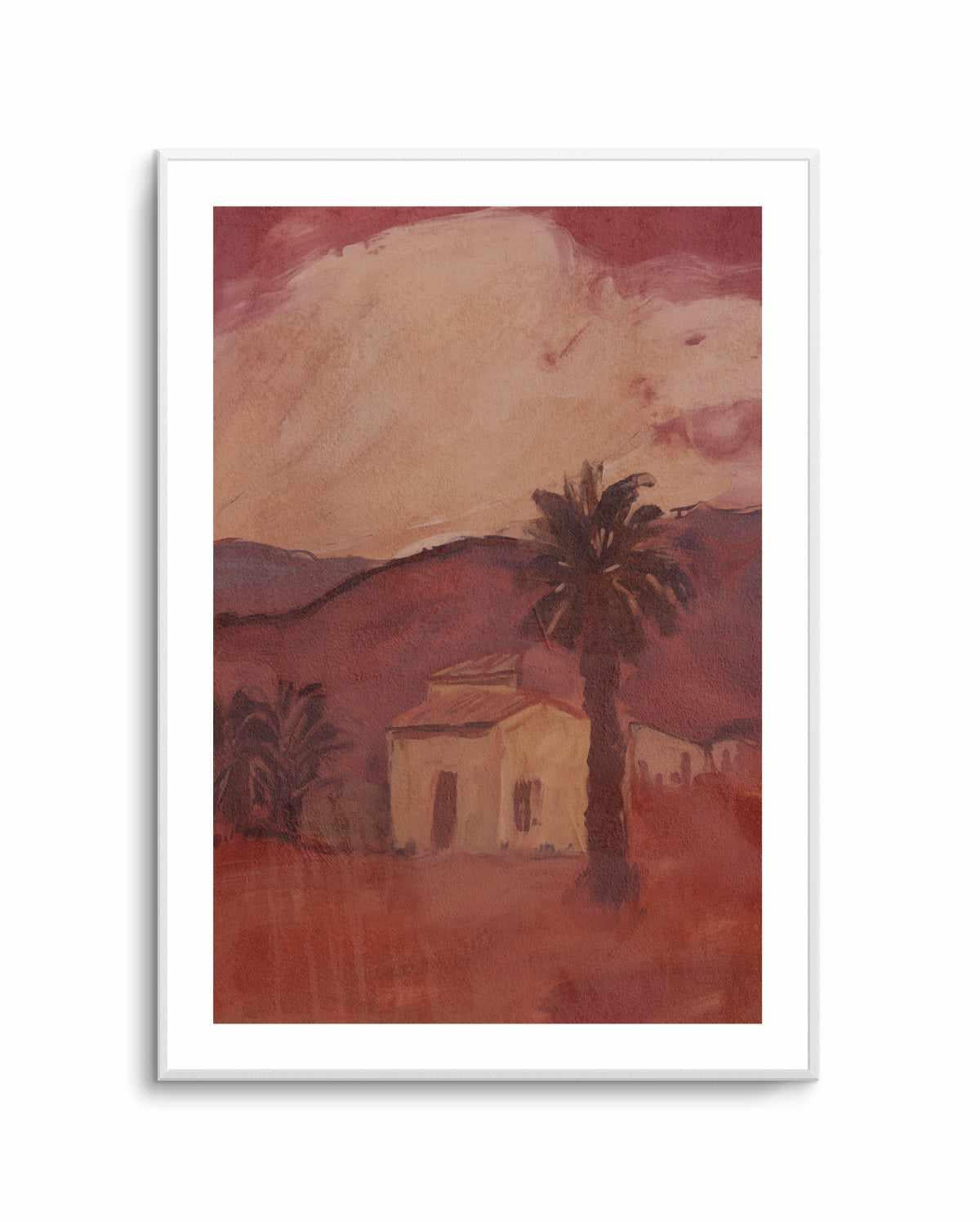 Casita Palmera I | Art Print from Olive et Oriel where you can shop wallpaper and artworks online