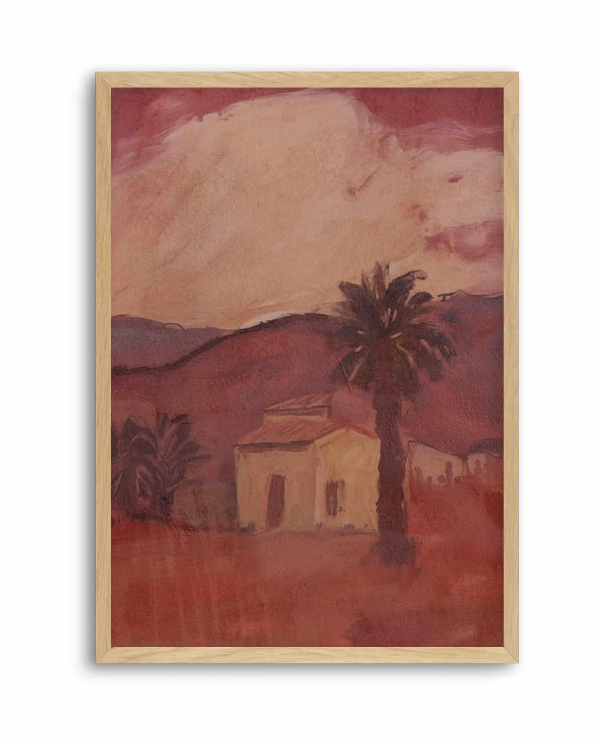Casita Palmera I | Art Print from Olive et Oriel where you can shop wallpaper and artworks online