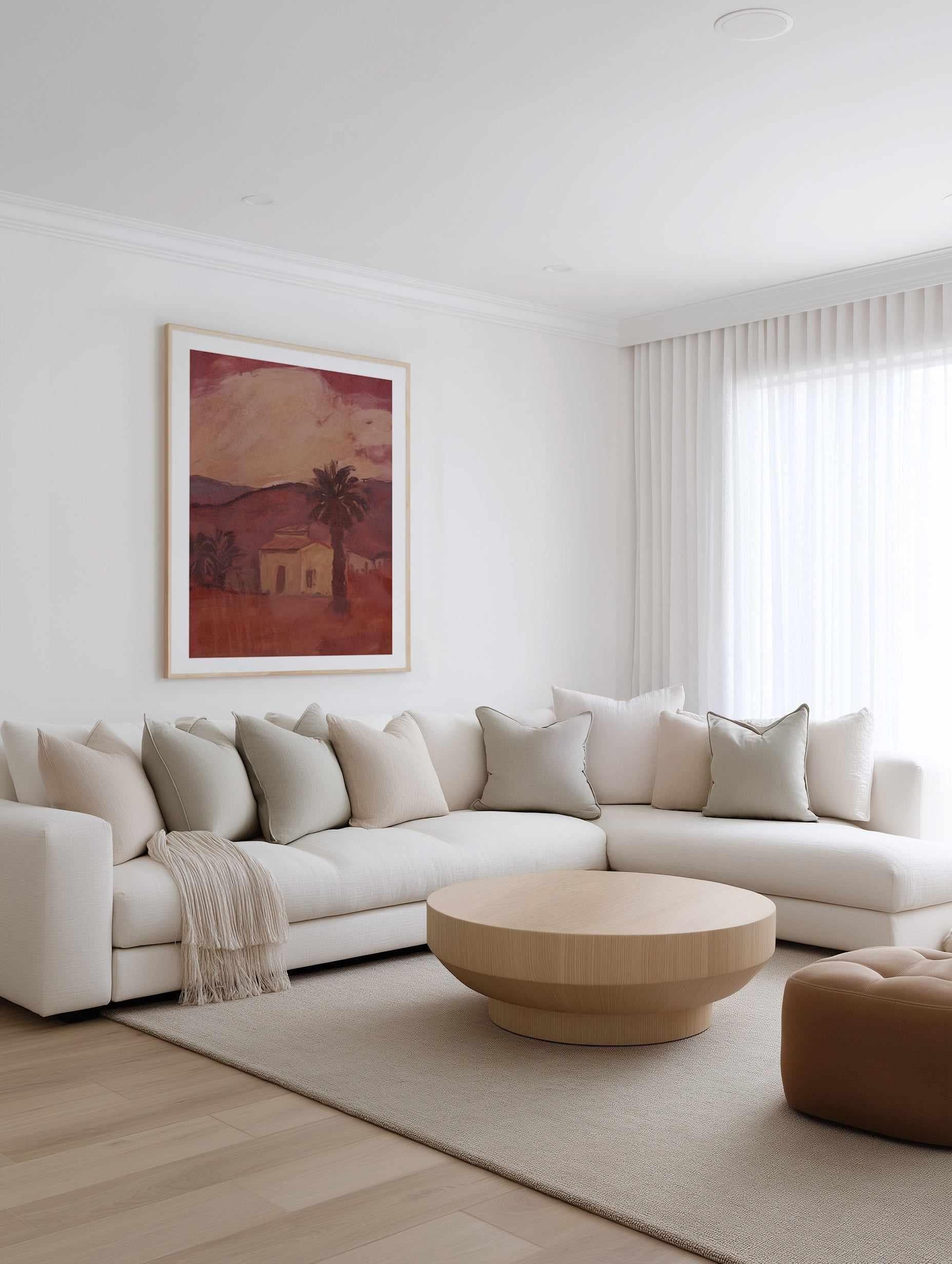 Casita Palmera I | Art Print from Olive et Oriel where you can shop wallpaper and artworks online