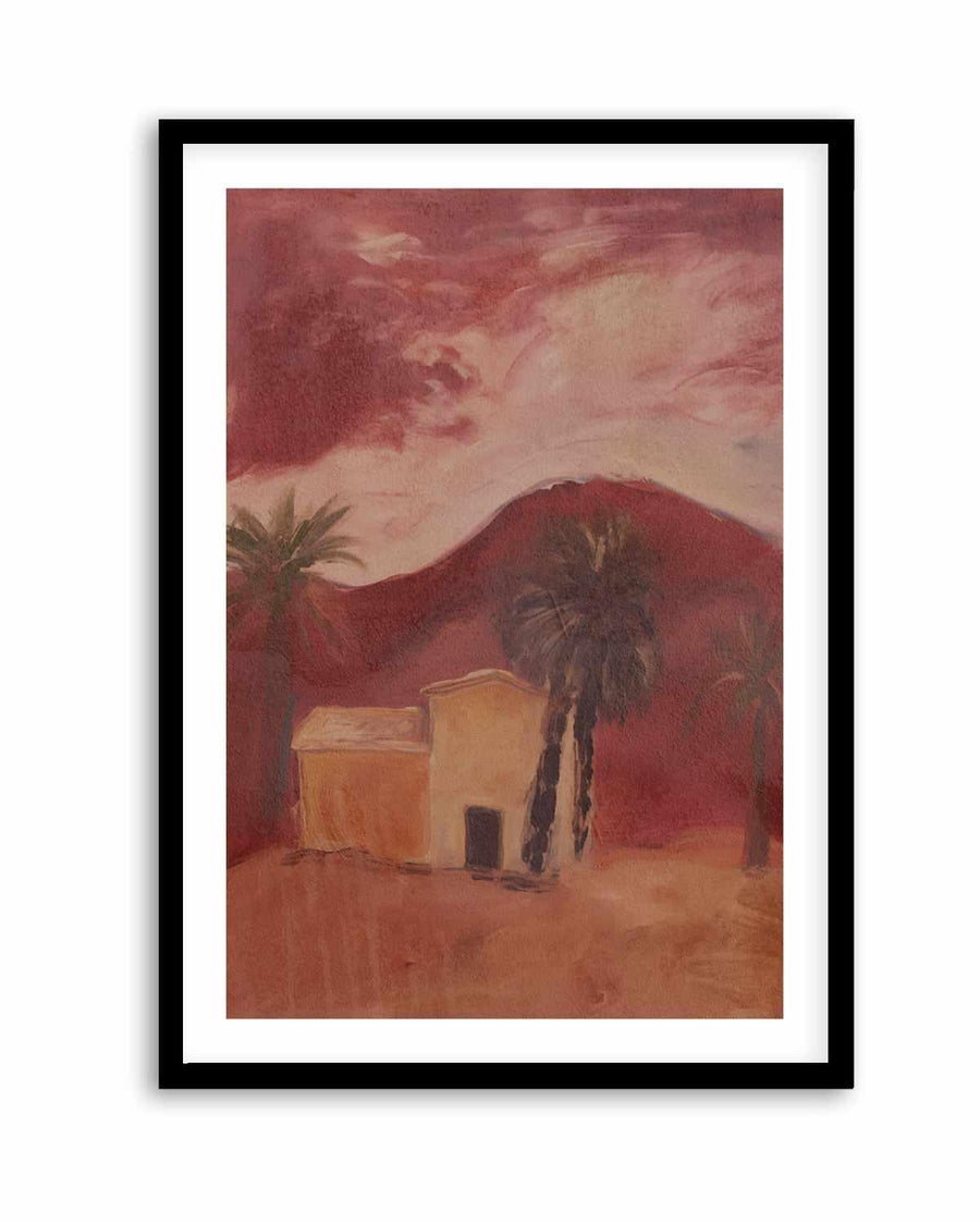 Casita Palmera II | Art Print from Olive et Oriel where you can shop wallpaper and artworks online