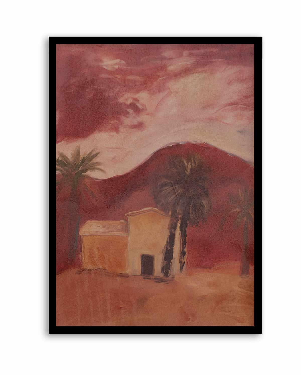 Casita Palmera II | Art Print from Olive et Oriel where you can shop wallpaper and artworks online